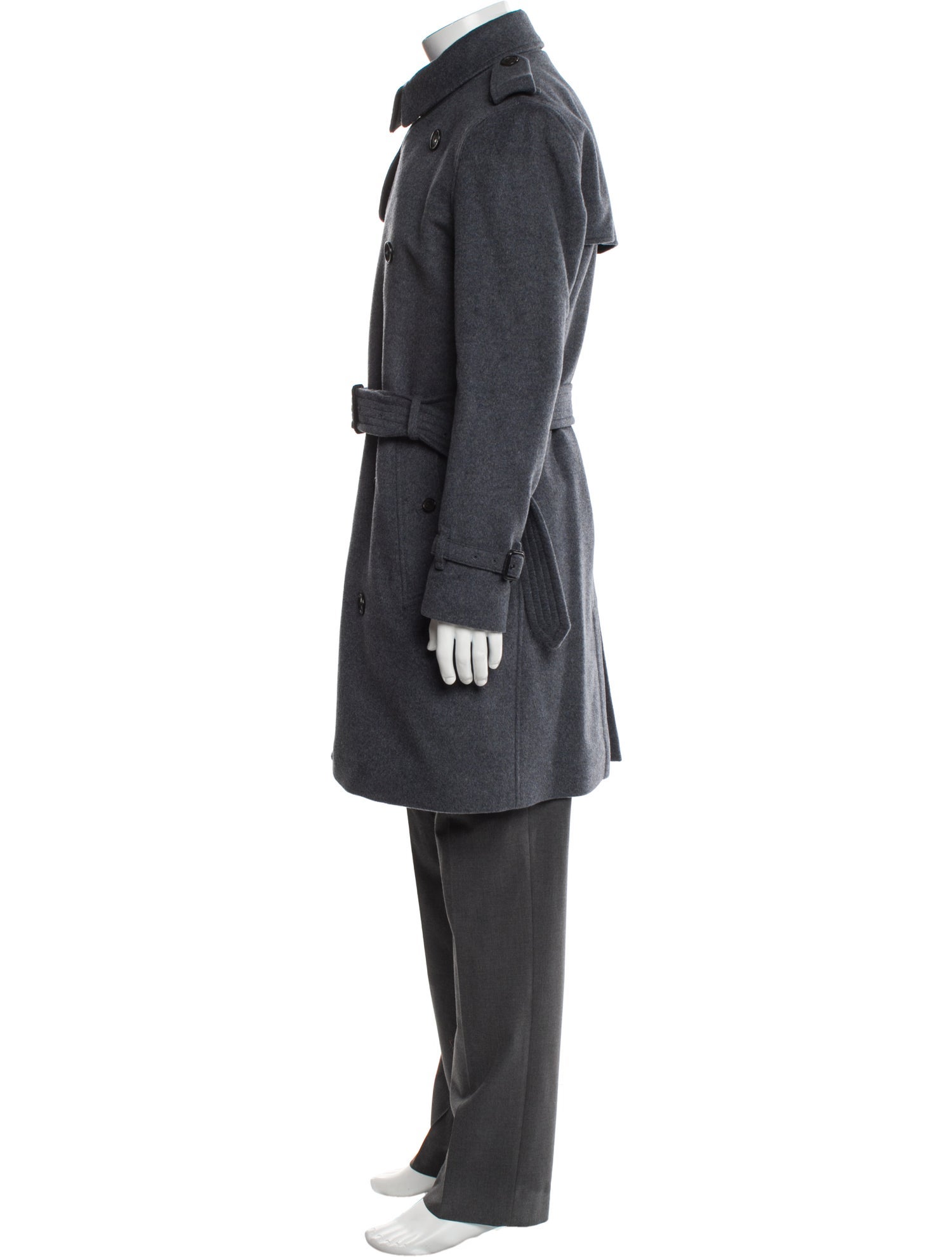 Burberry Wool Trench Coat