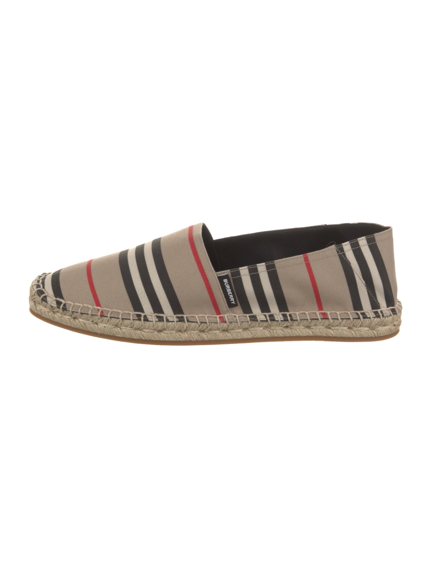Burberry Canvas Striped Espadrilles