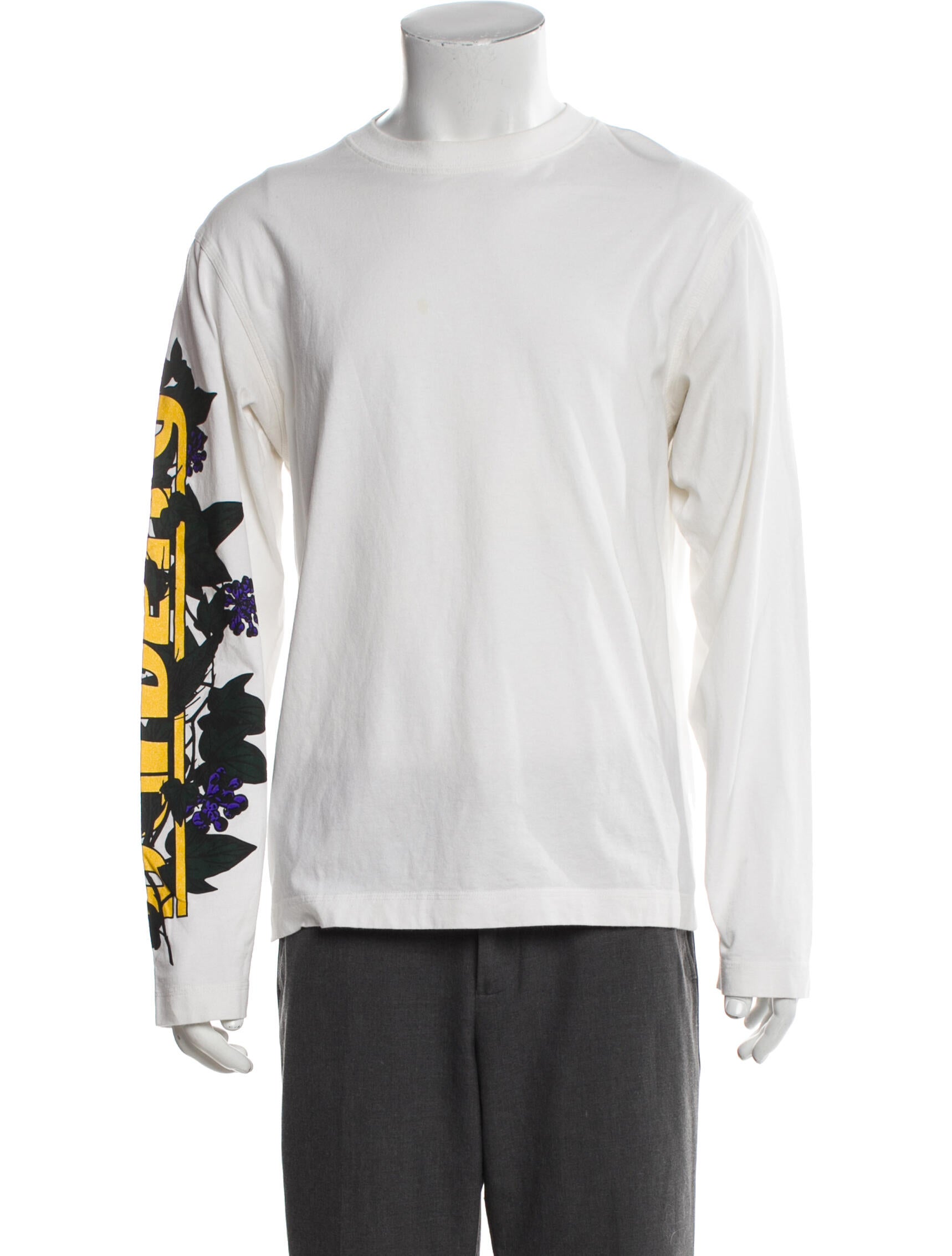 Burberry Graphic Print Crew Neck T-Shirt