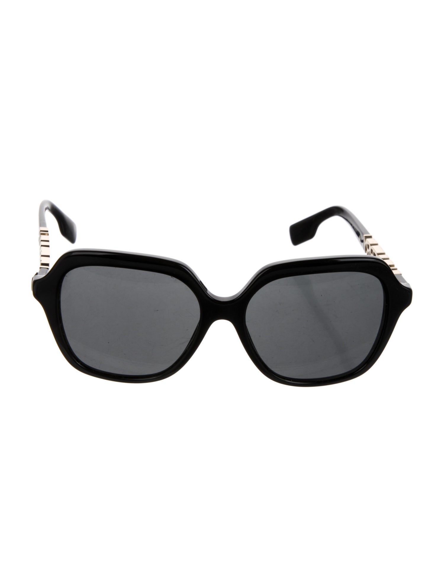 Burberry House Check Pattern Square Sunglasses