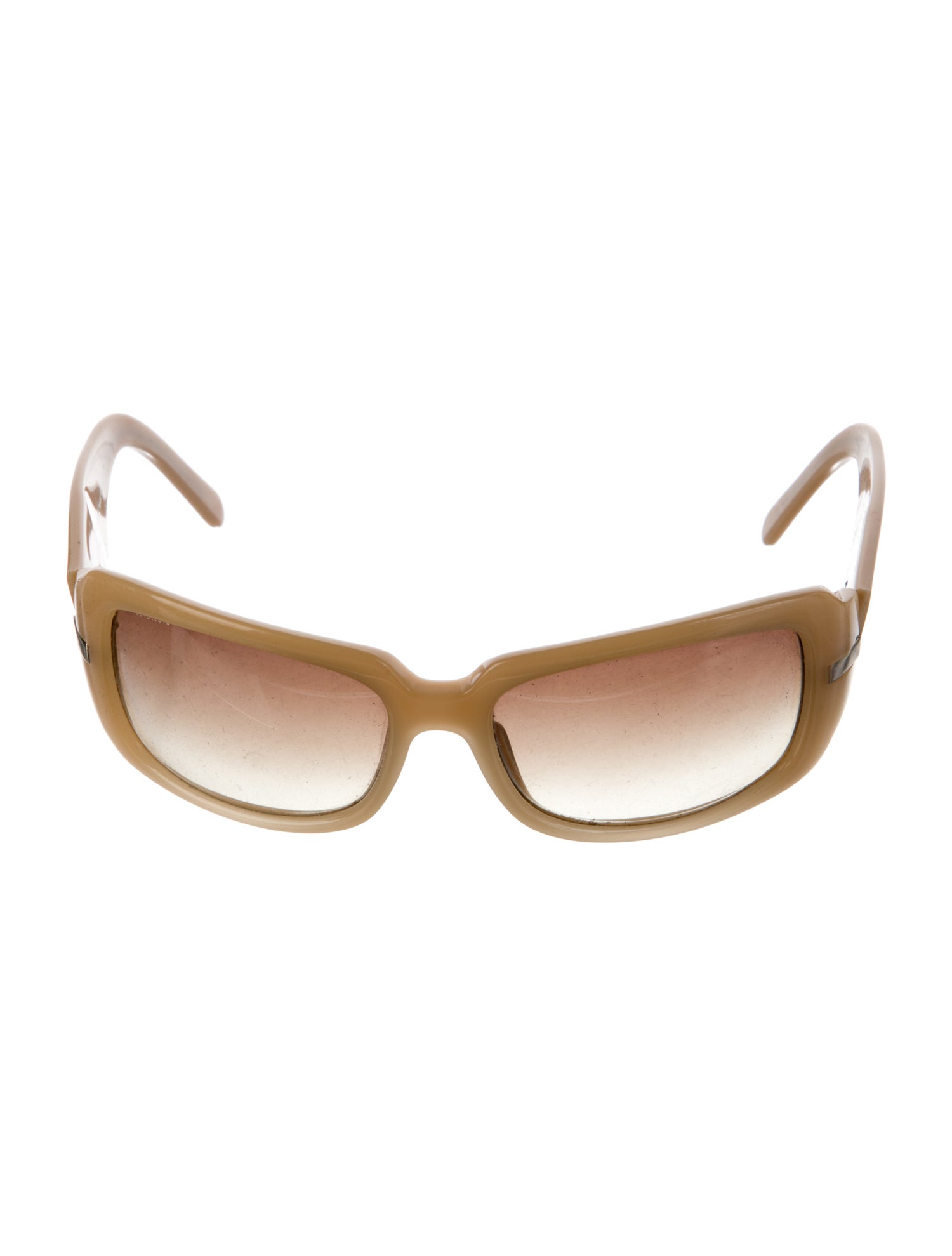 Burberry Nova Check Pattern Shield Sunglasses