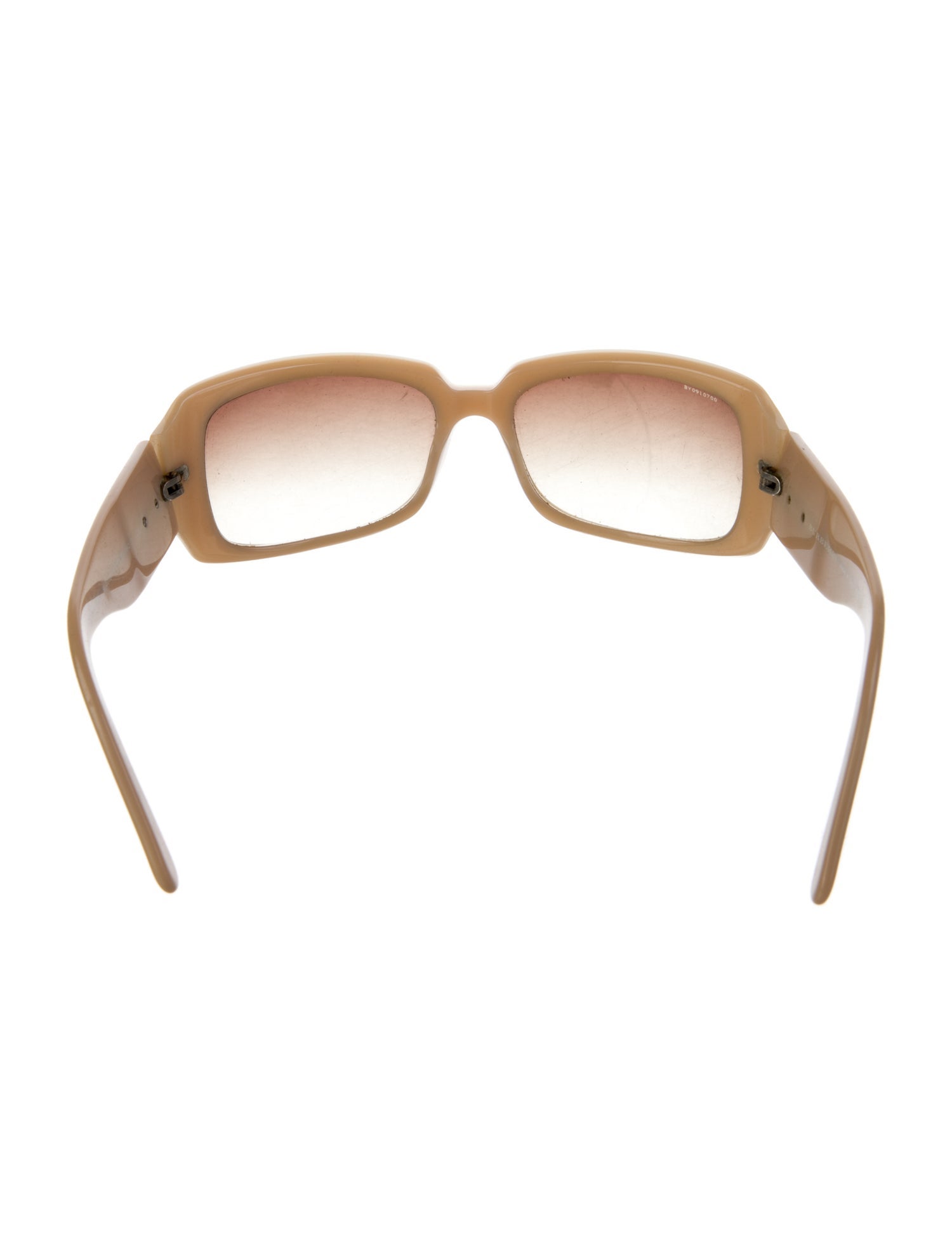 Burberry Nova Check Pattern Shield Sunglasses