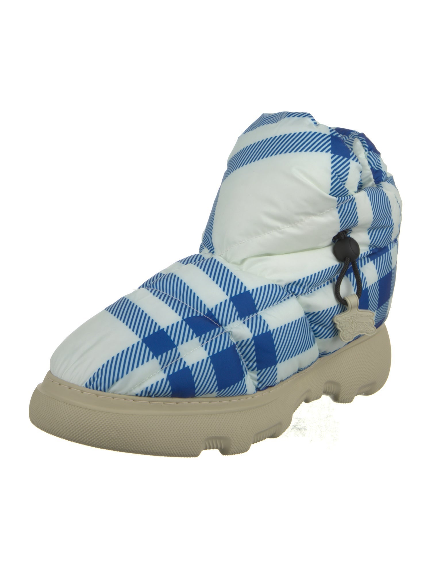 Burberry Nylon Striped Hiking Boots