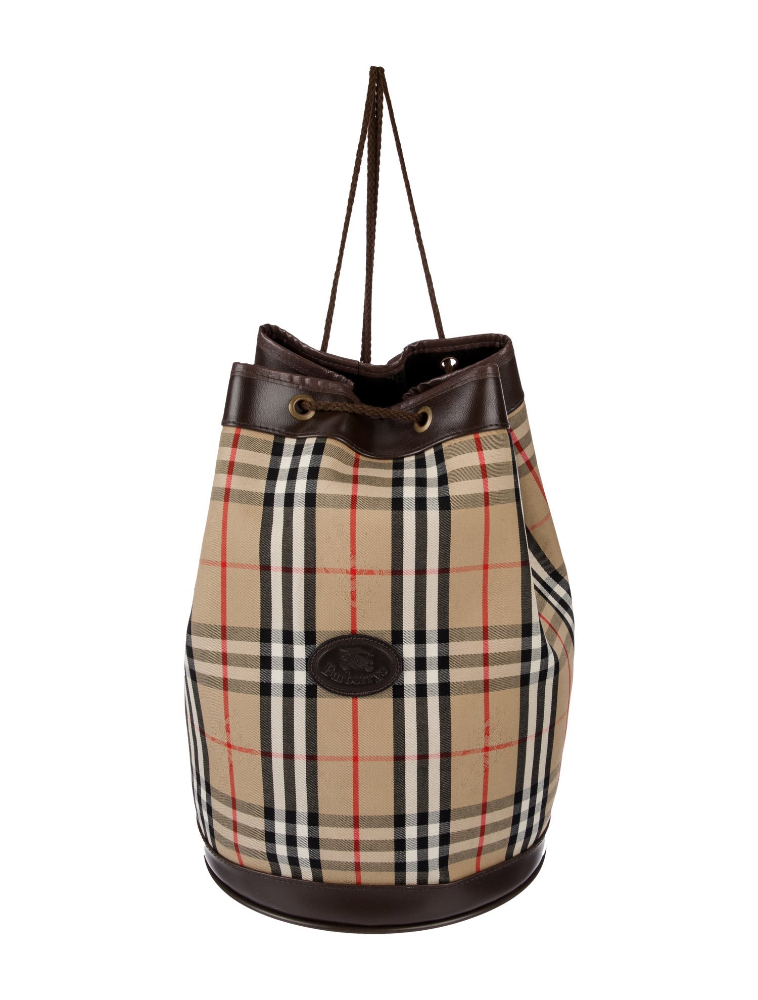 Burberry's Horseferry Check Bucket Bag