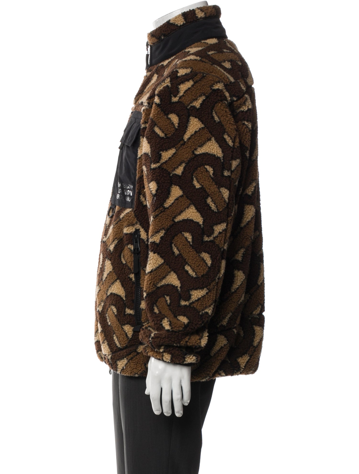Burberry TB Monogram Printed Parka