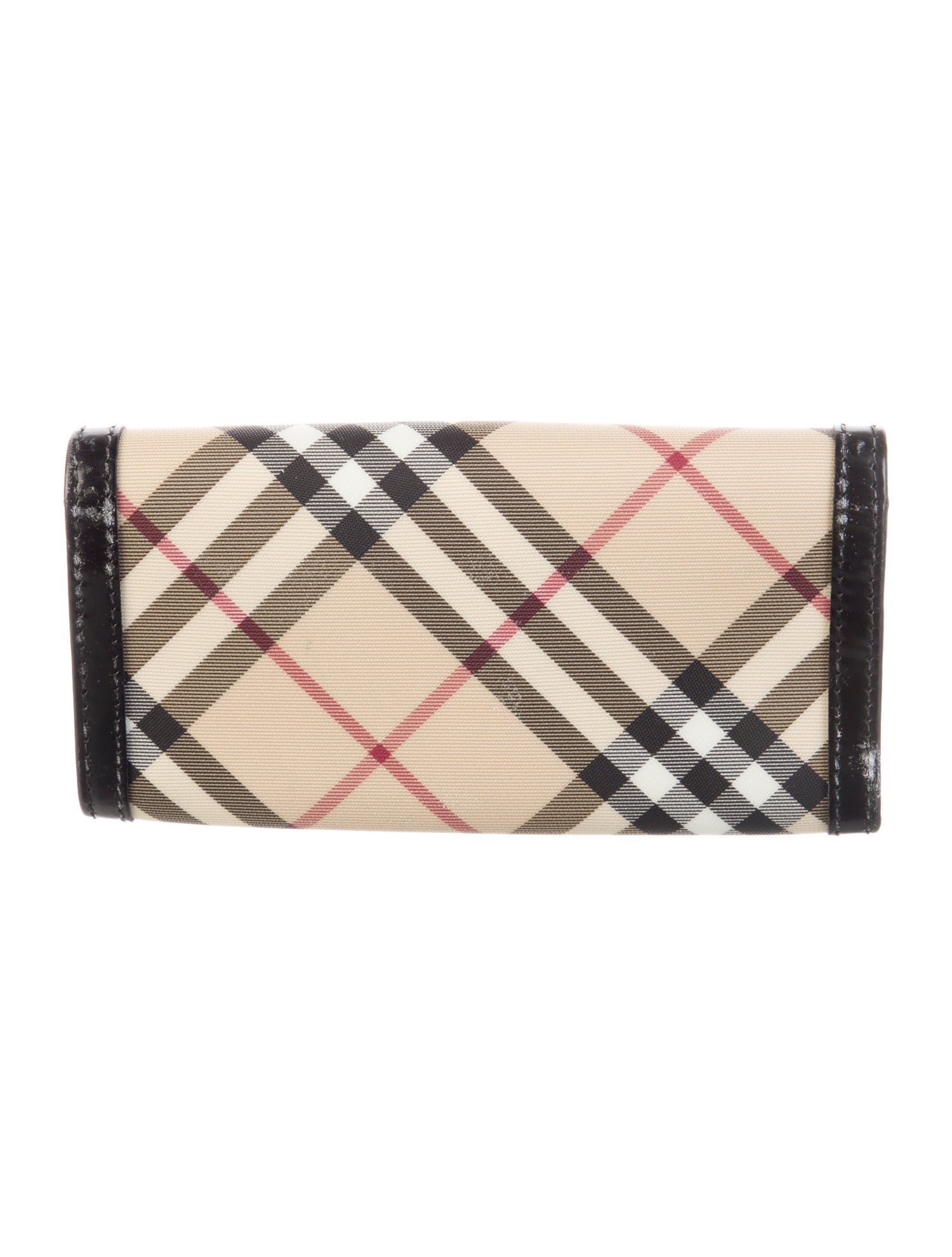 Burberry House Check Pattern Continental Wallet