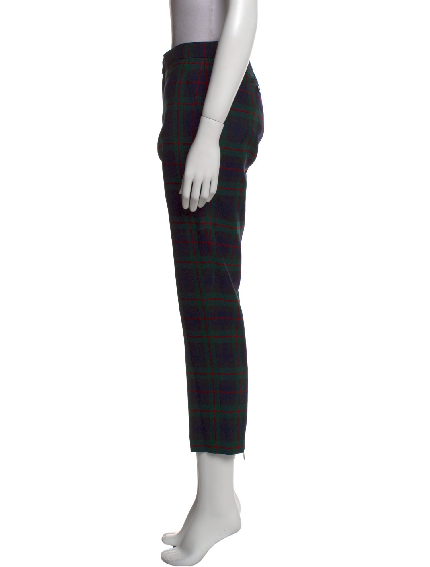 Burberry Virgin Wool Skinny Leg Pants w/ Tags