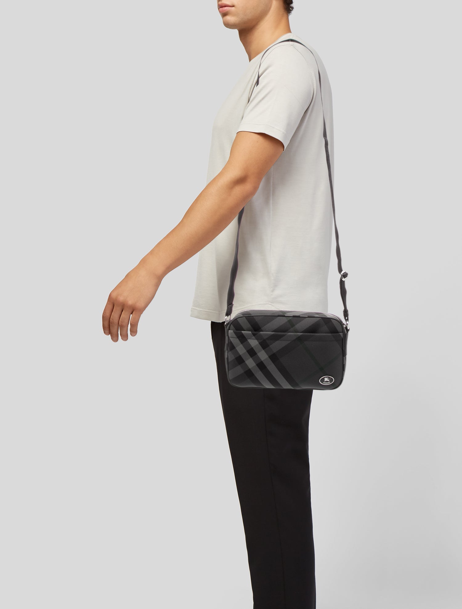 Burberry Canvas Messenger Bag