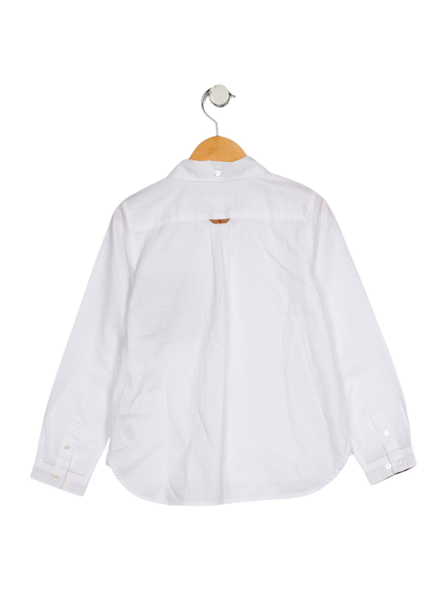 Burberry Boys' Long Sleeve Button-Up Shirt