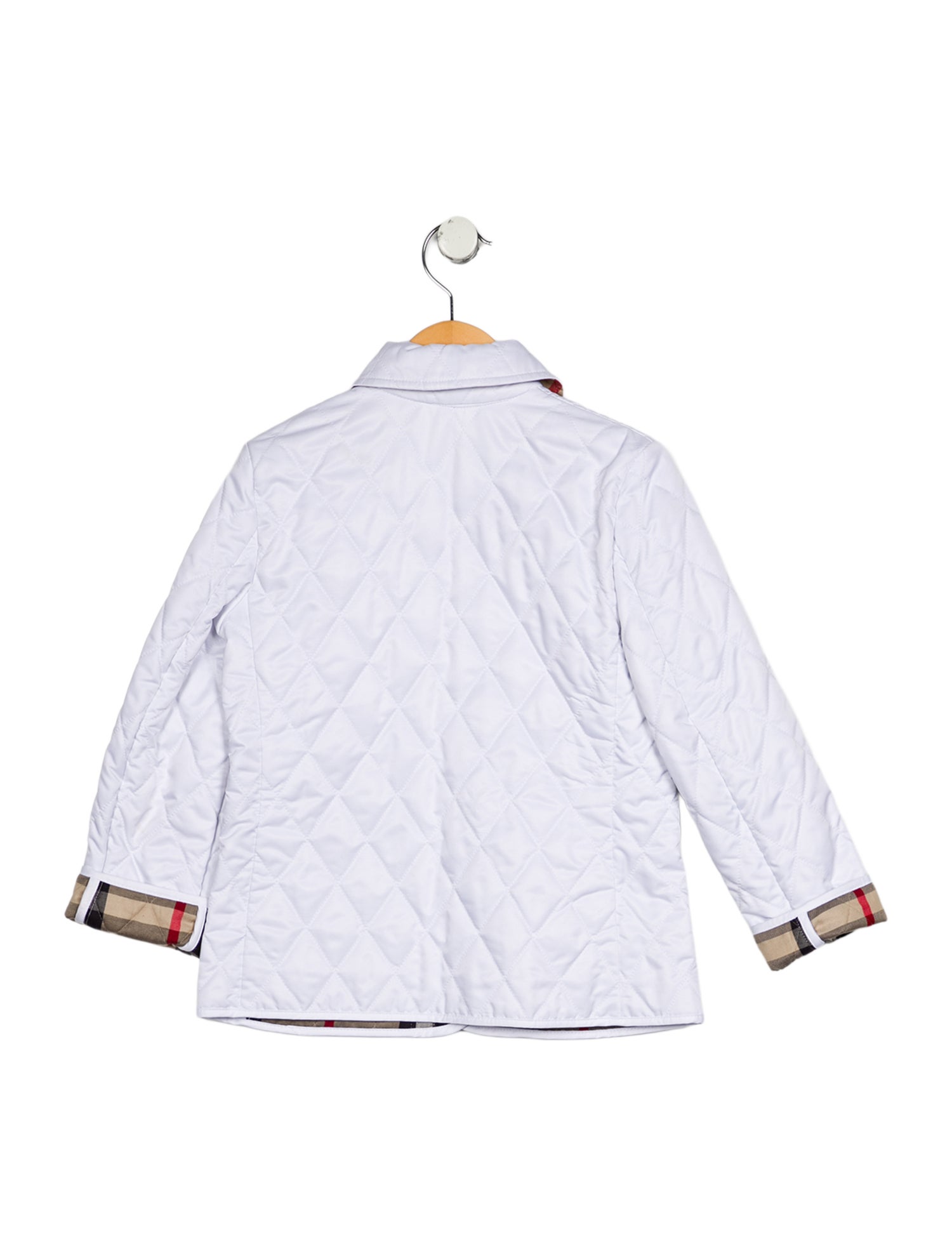 Burberry Girls' Short Quilted Coat