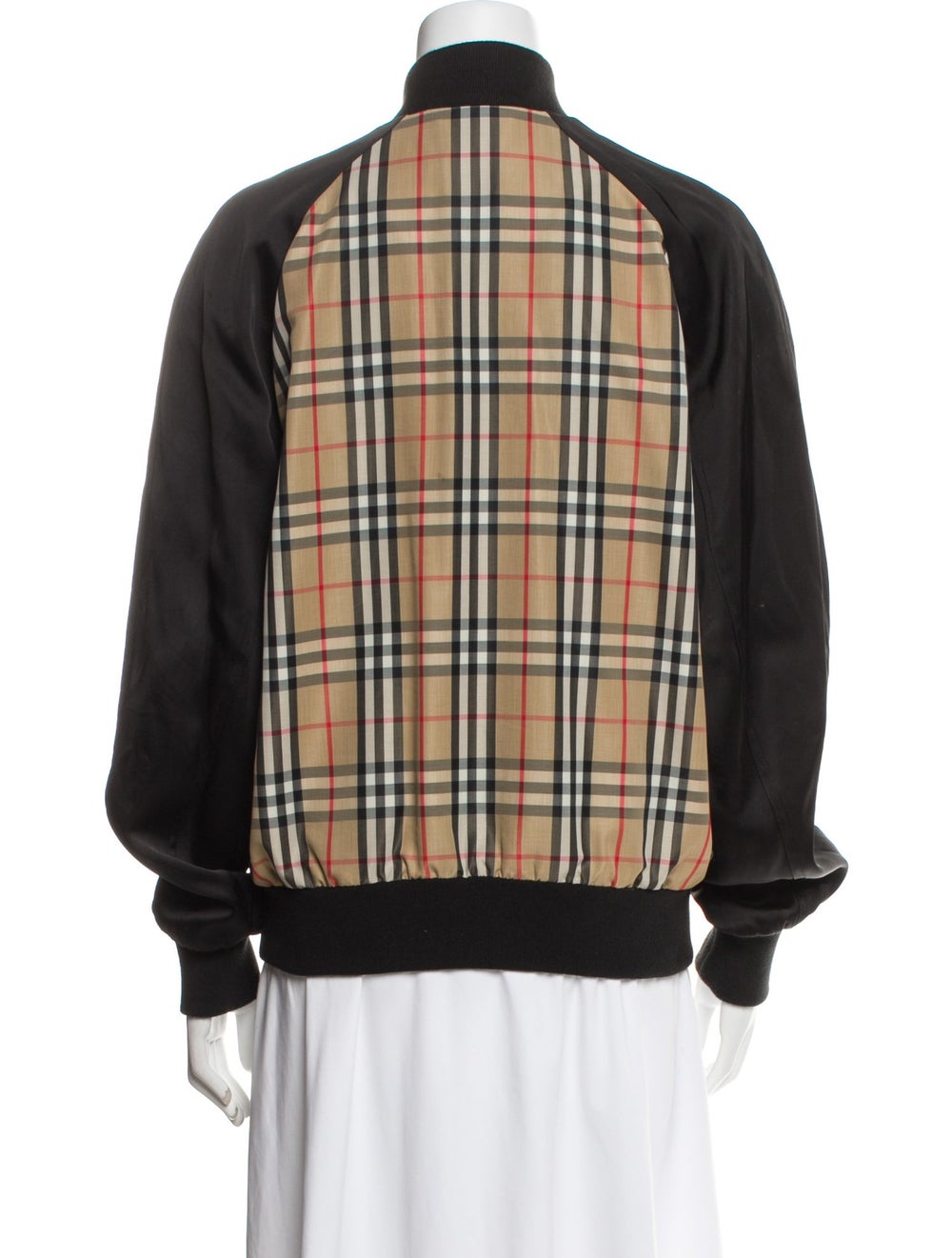 Burberry Bomber Jacket Nova Check Pattern Embroid… - image 3
