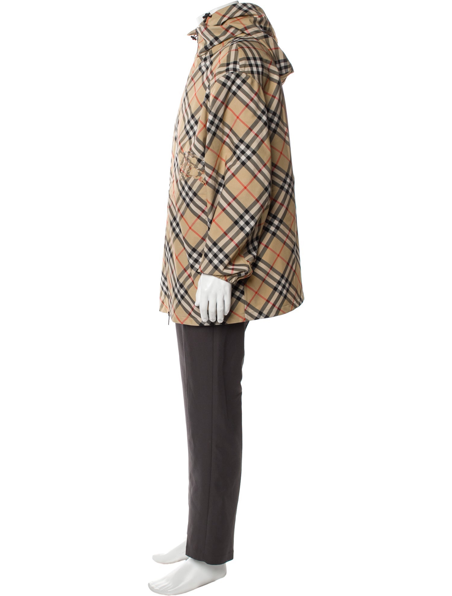 Burberry House Check Pattern Parka w/ Tags