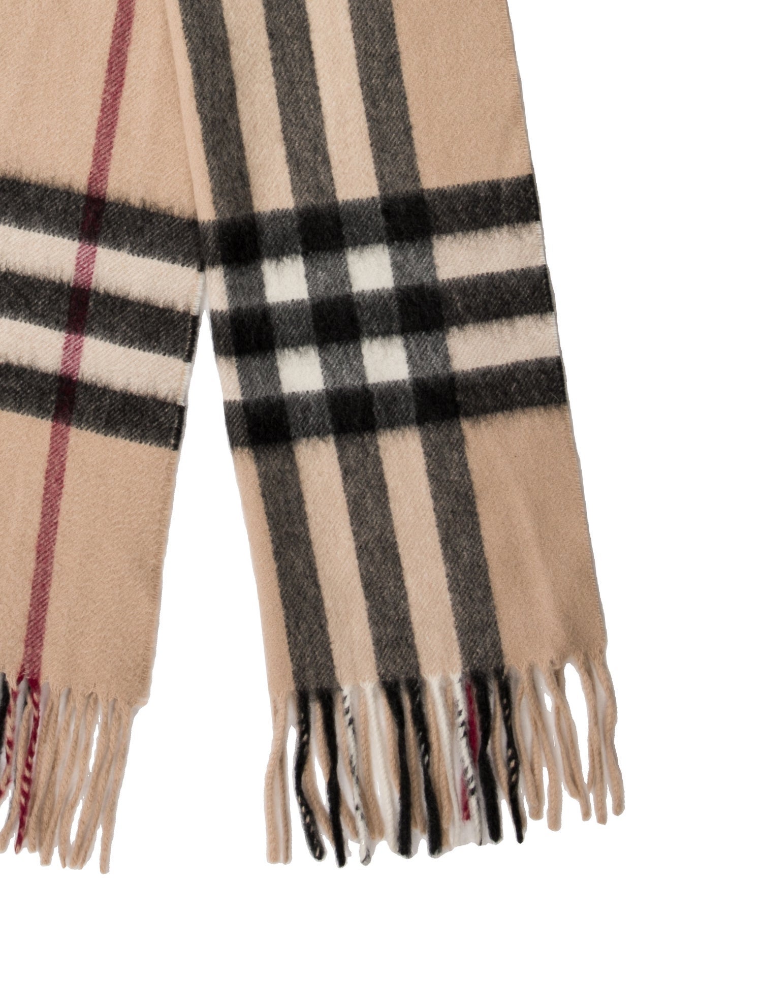 Burberry Cashmere Striped Scarf