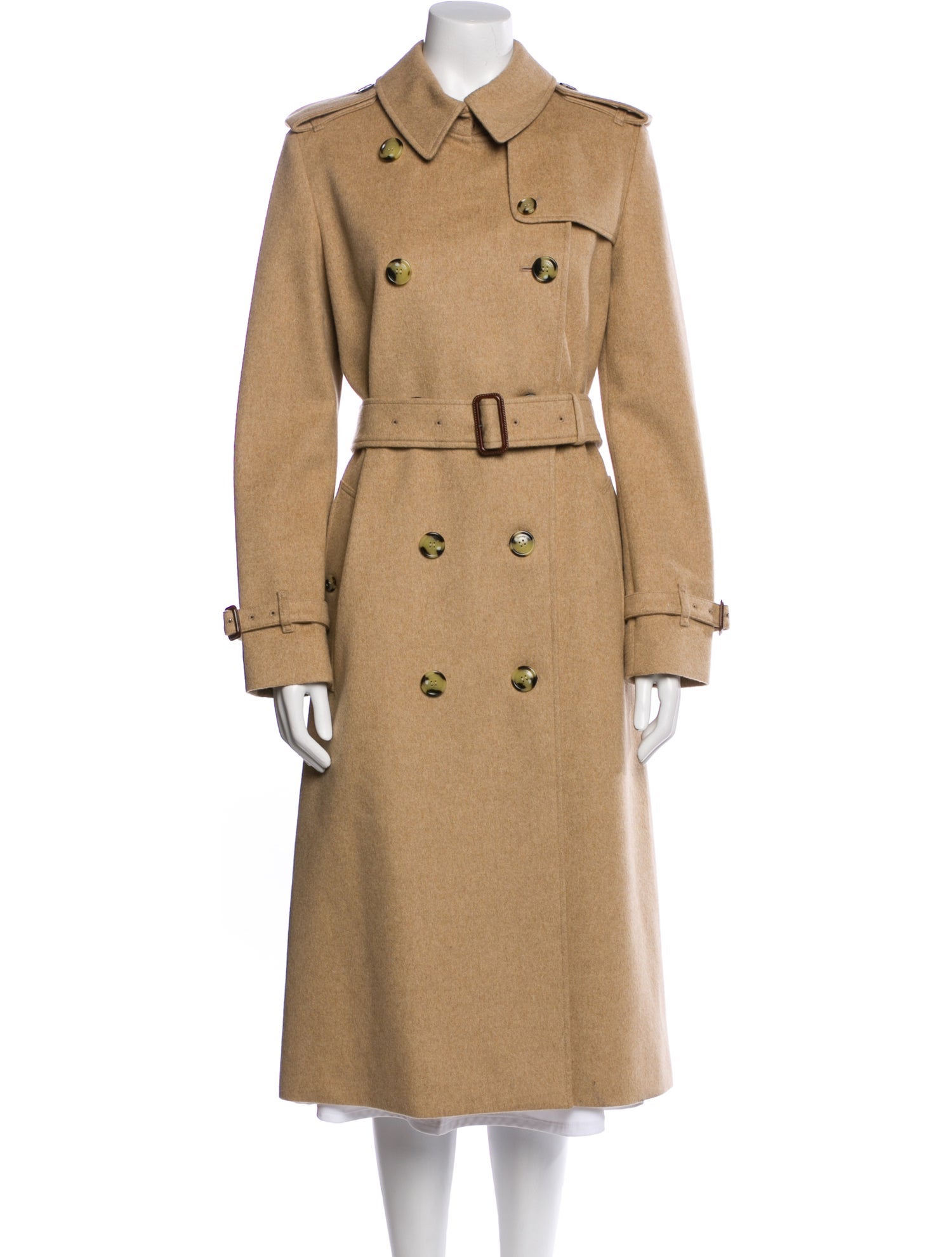 Burberry Cashmere Trench Coat