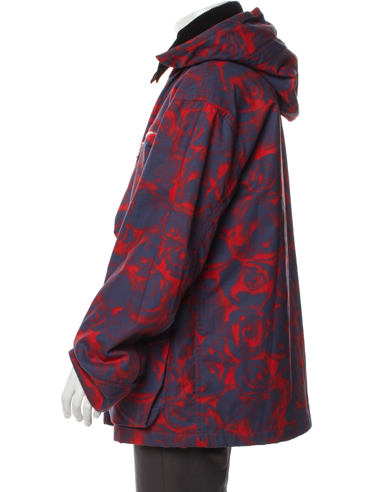 Burberry Plaid Print Parka w/ Tags