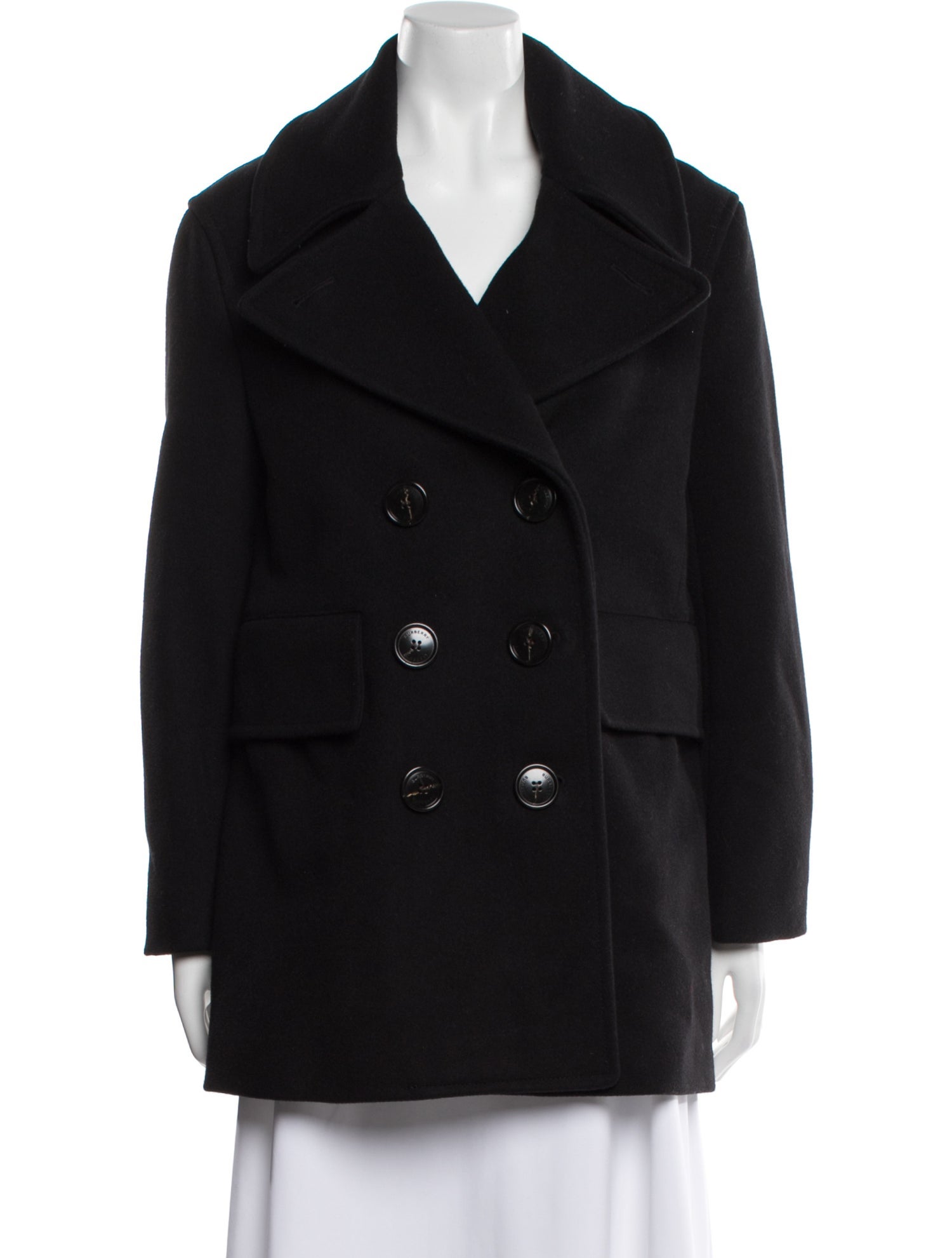 Burberry Wool Peacoat