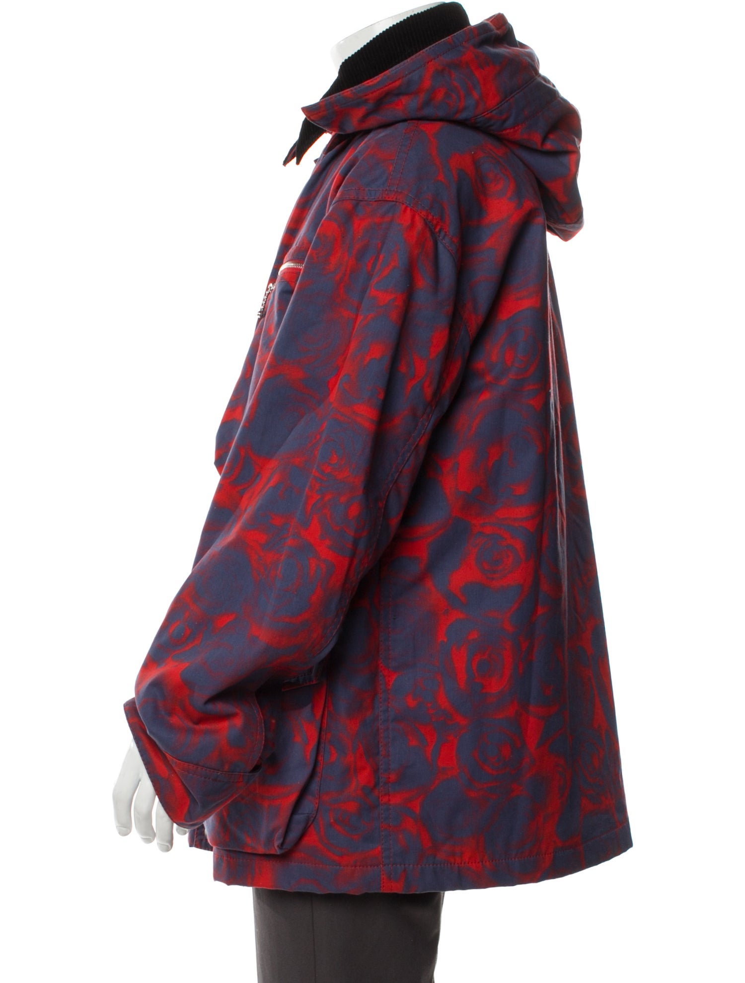 Burberry Plaid Print Parka w/ Tags