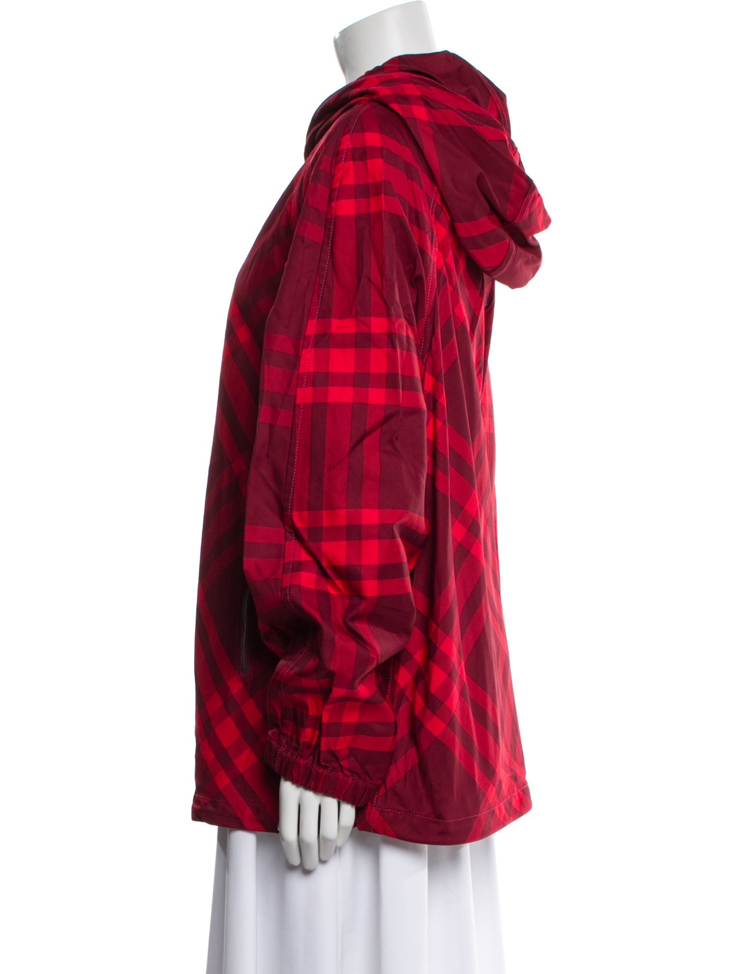 Burberry Plaid Print Jacket w/ Tags