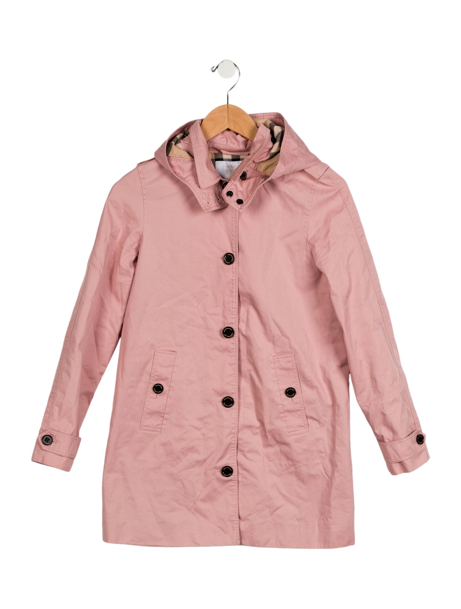 Burberry Hooded Trench Coat