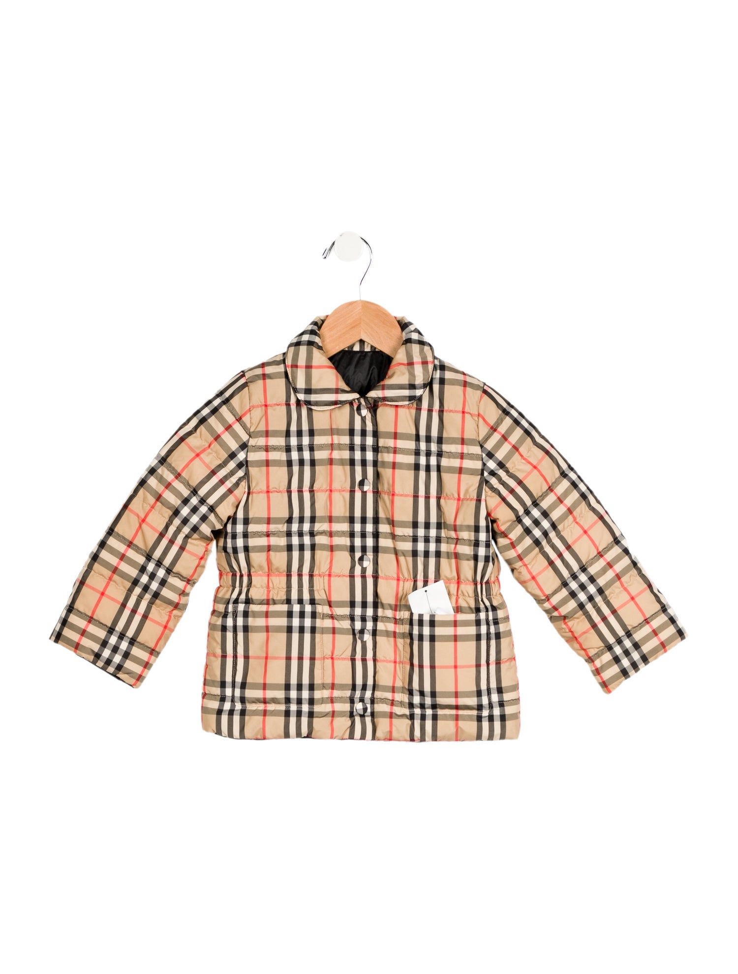 Burberry Check Down Jacket
