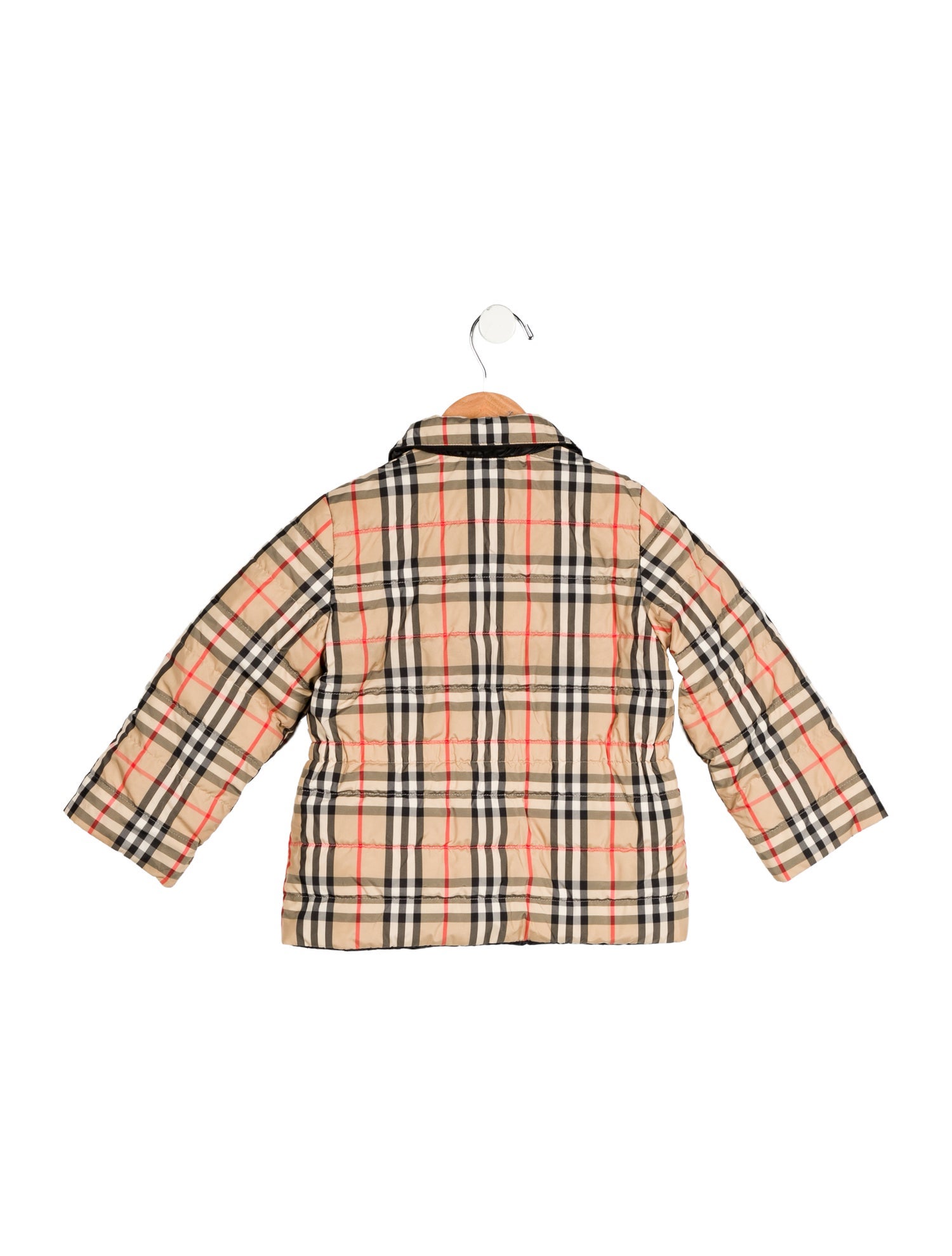 Burberry Check Down Jacket