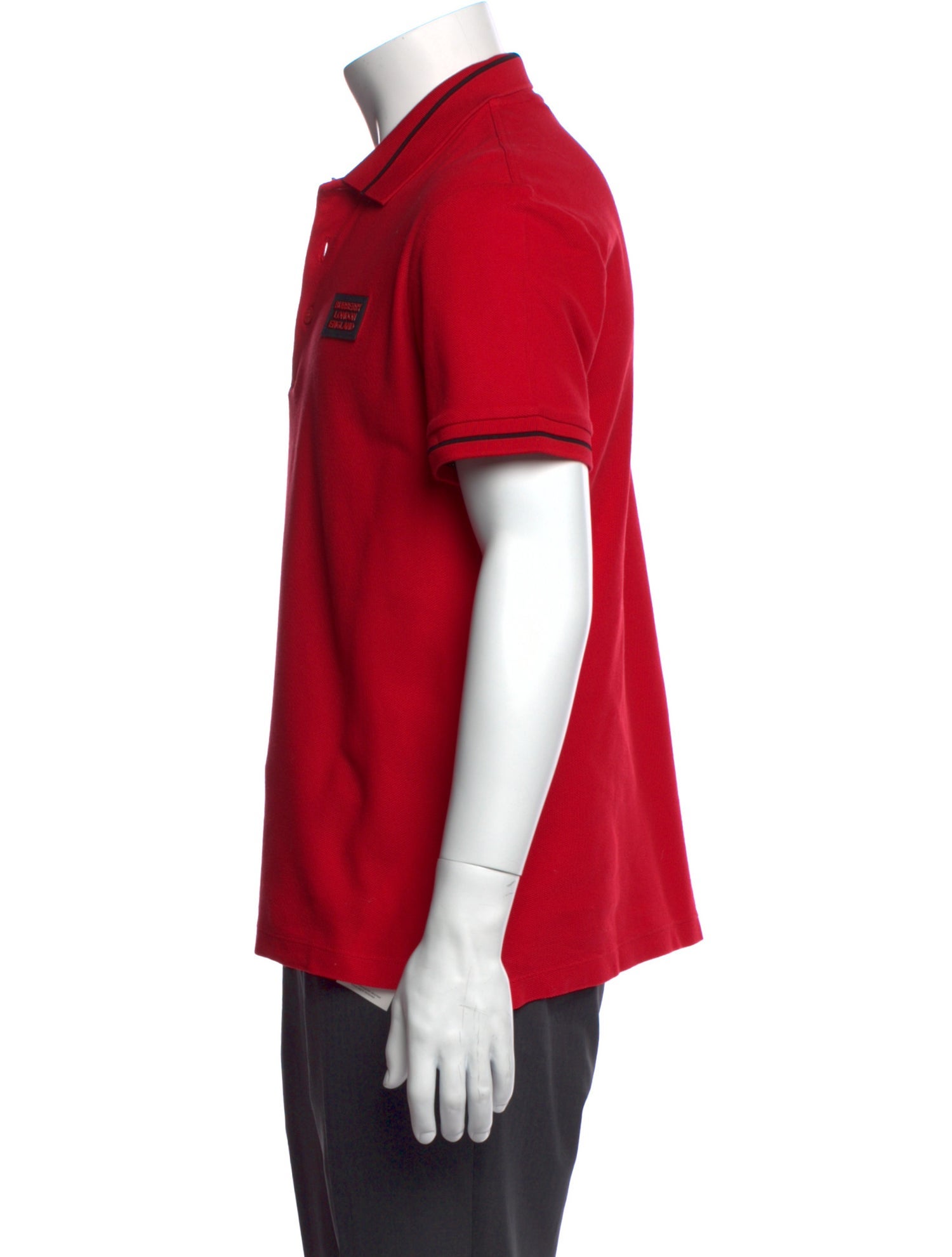 Burberry Crew Neck Short Sleeve Polo Shirt