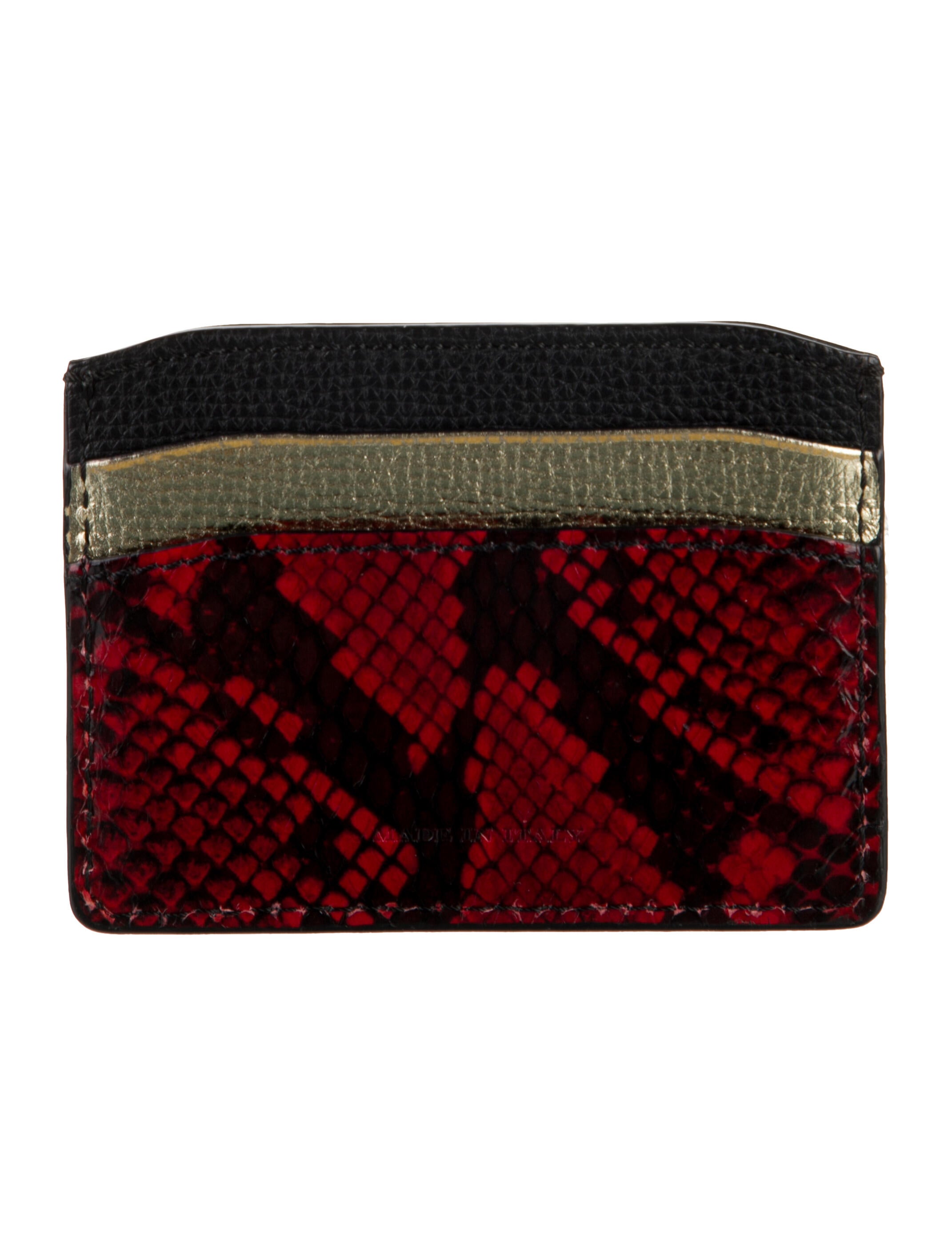 Burberry Leather Printed Wallet