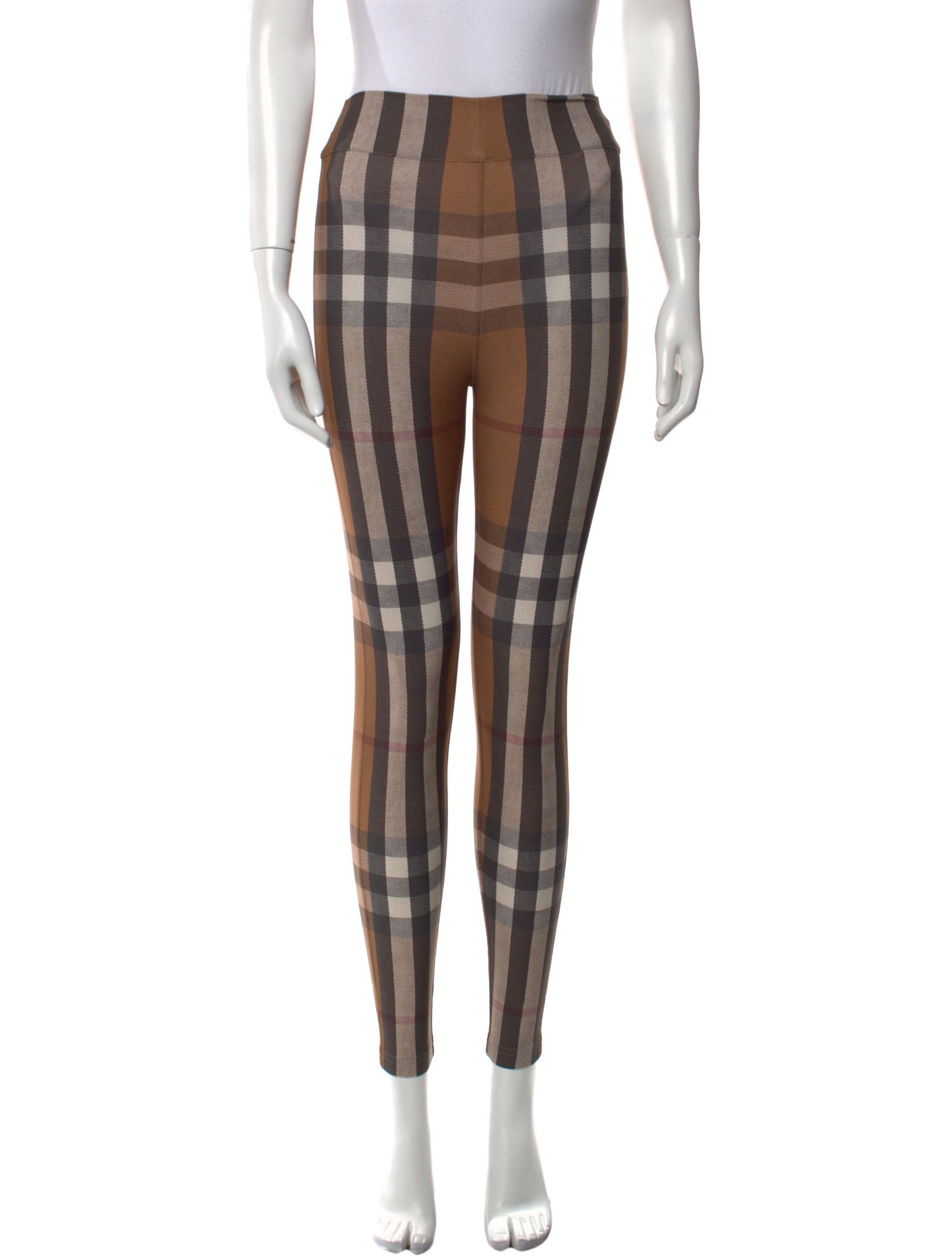 Burberry Nylon Skinny Leg Pants