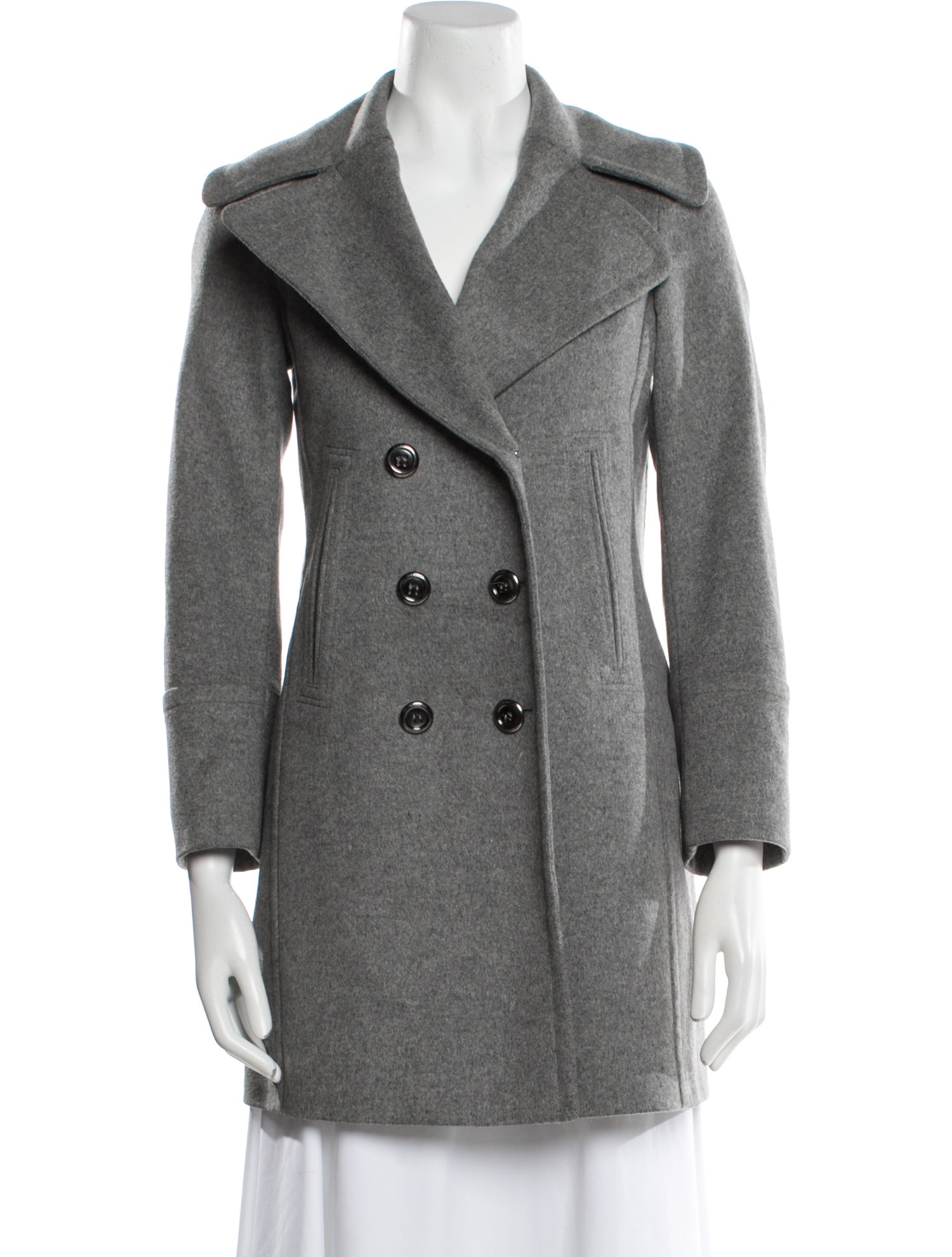 Burberry London Virgin Wool Peacoat