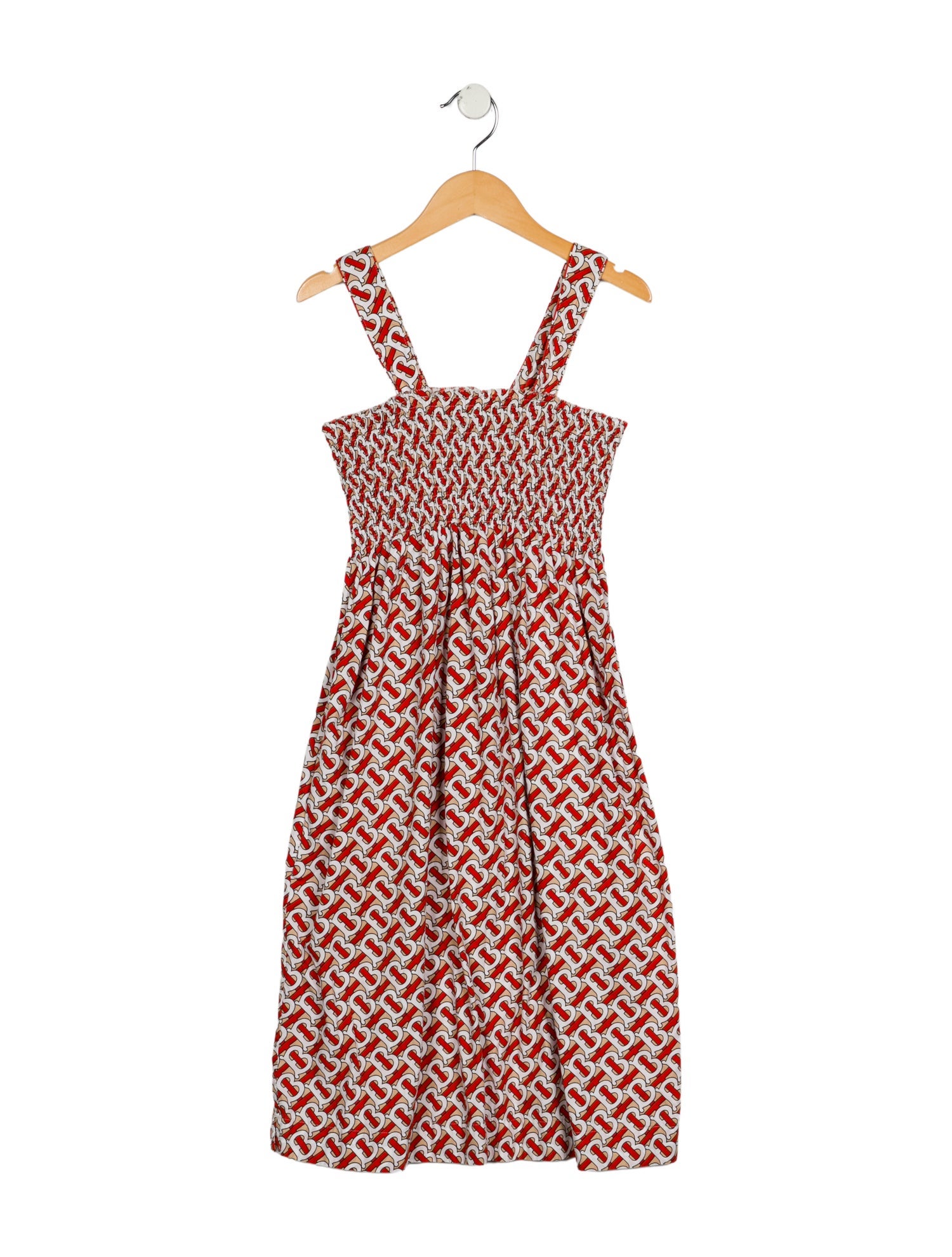 Burberry Girls' Pattern Print Sleeveless Dress