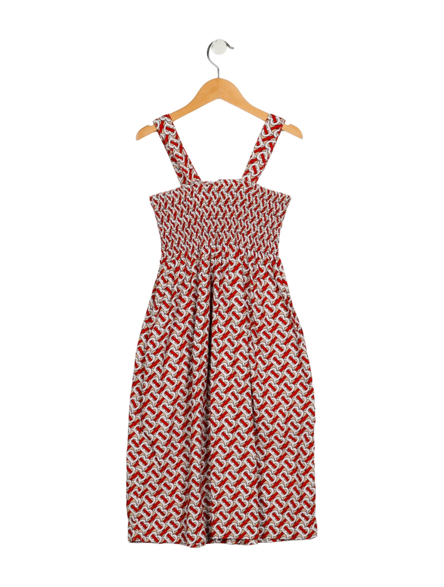 Burberry Girls' Pattern Print Sleeveless Dress