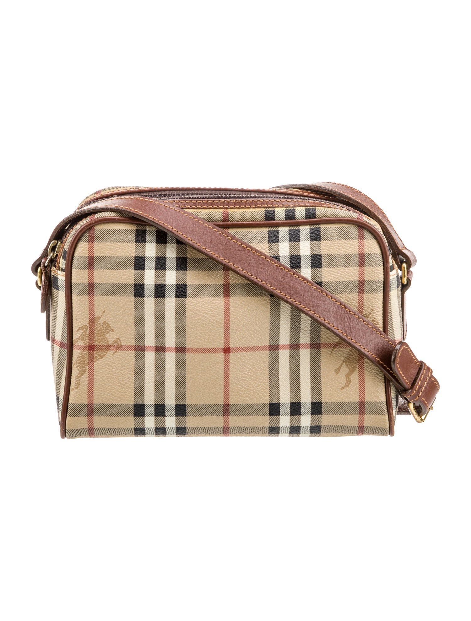 Burberry Haymarket Check Crossbody Bag
