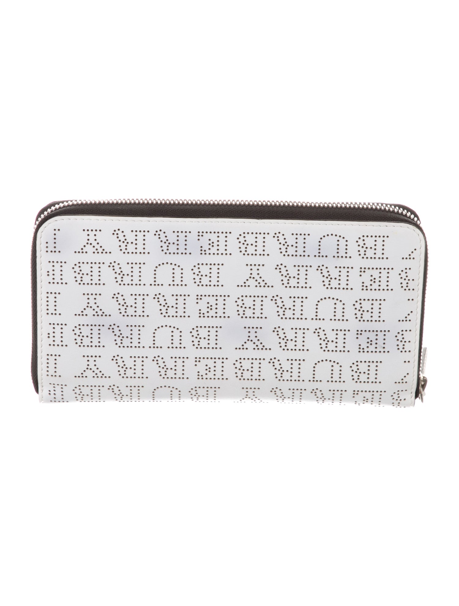 Burberry Leather Printed Continental Wallet