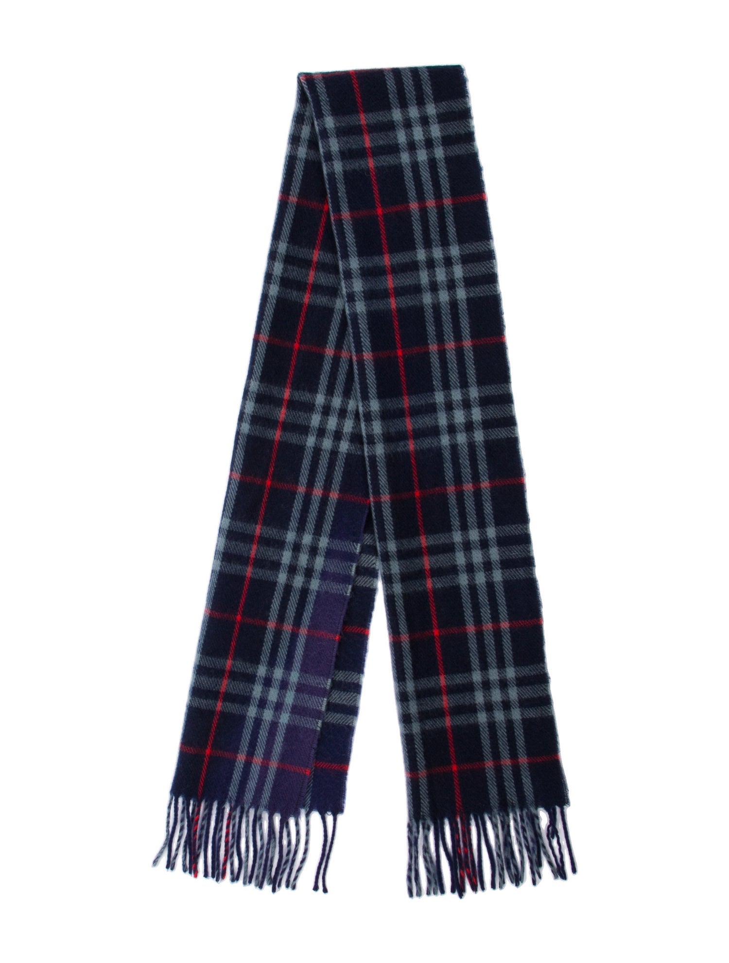 Burberry London Lambswool Striped Scarf
