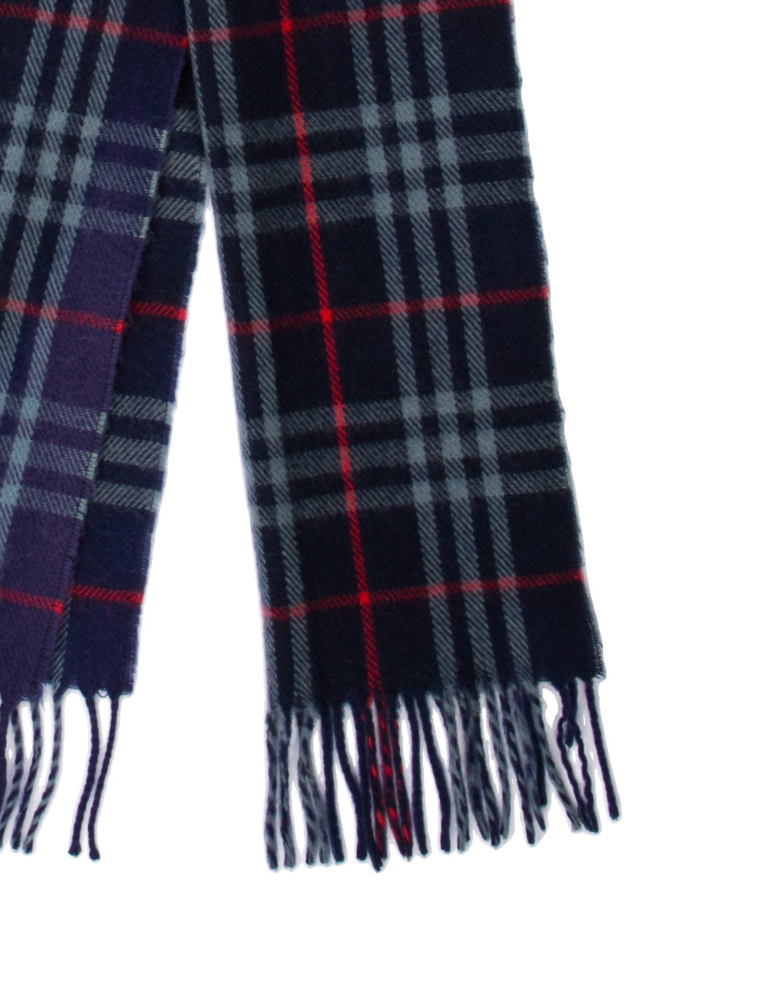 Burberry London Lambswool Striped Scarf
