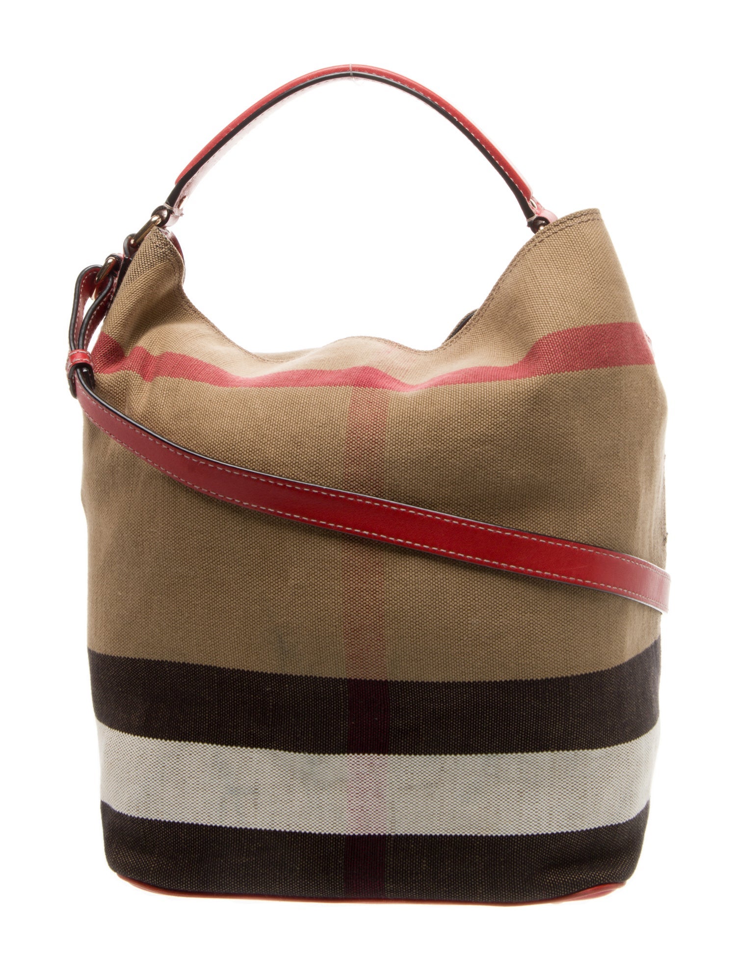 Burberry Exploded Check Hobo