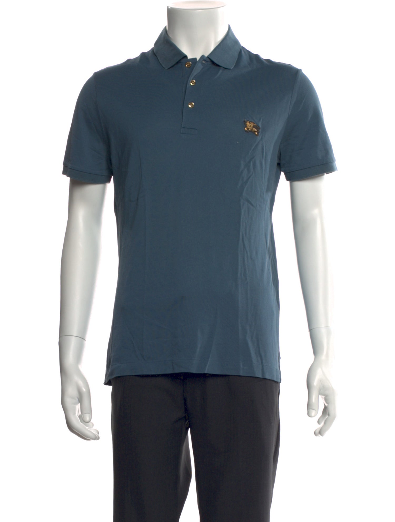 Burberry Collar Short Sleeve Polo Shirt