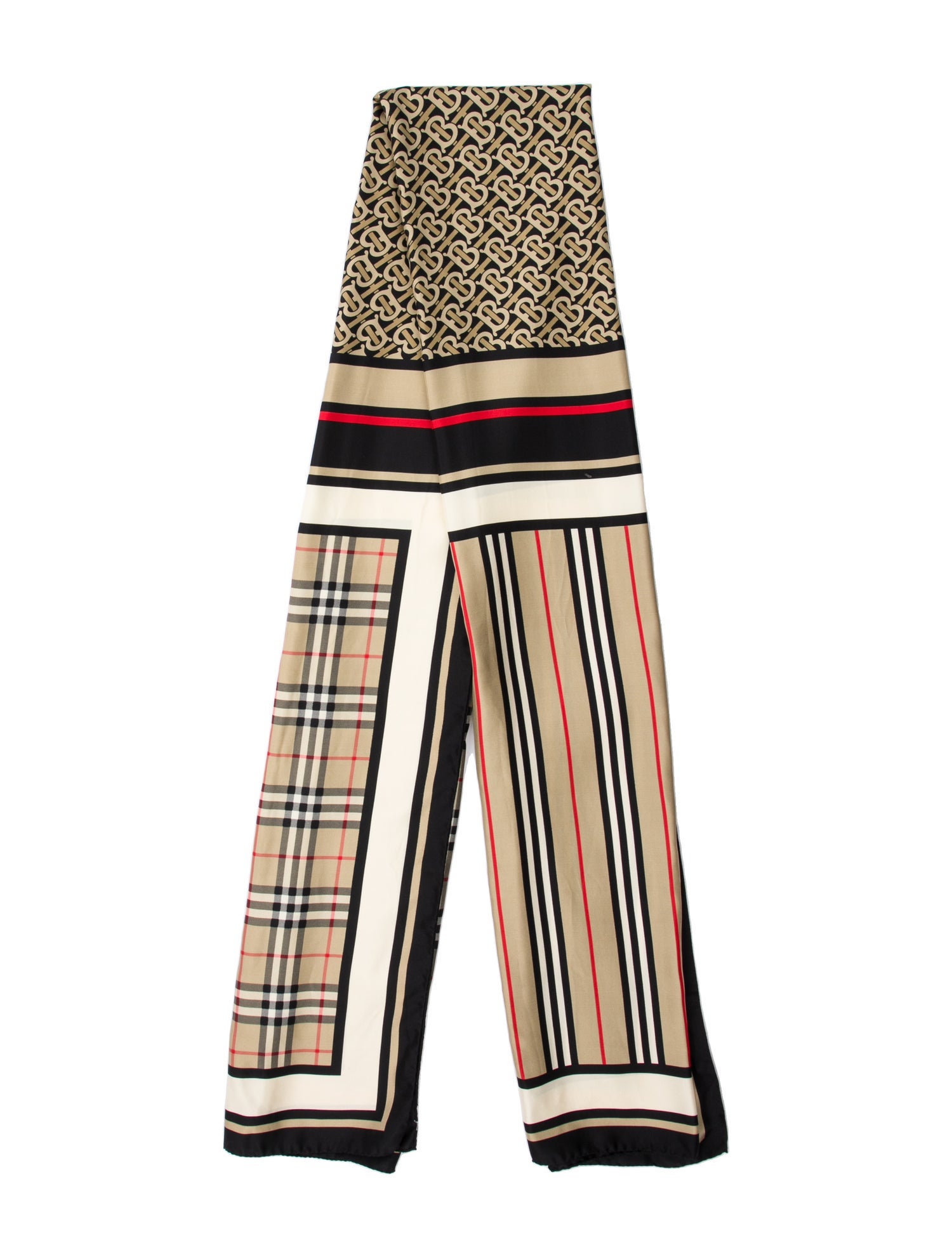 Burberry Montage Silk Scarf