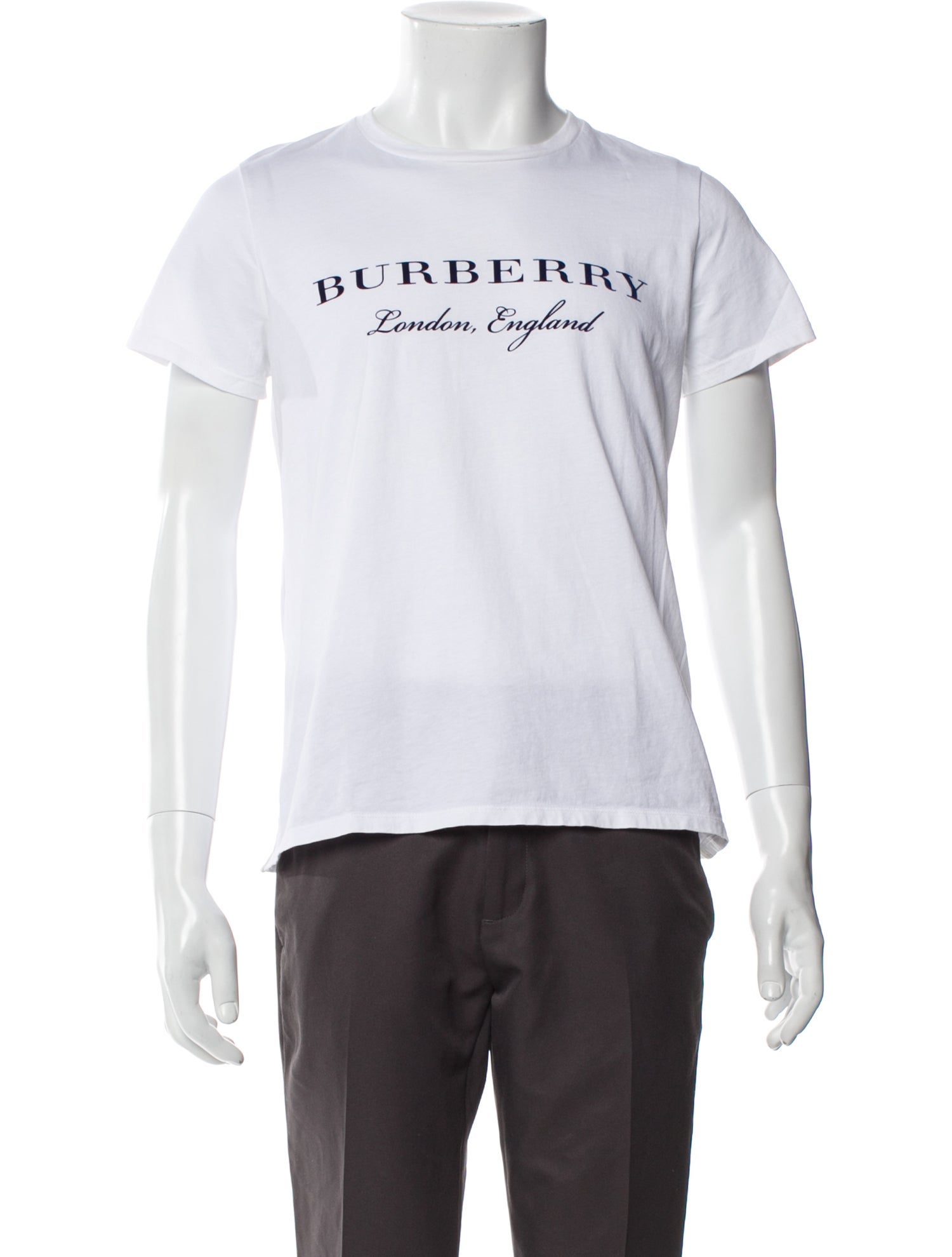 Burberry Graphic Print Crew Neck T-Shirt