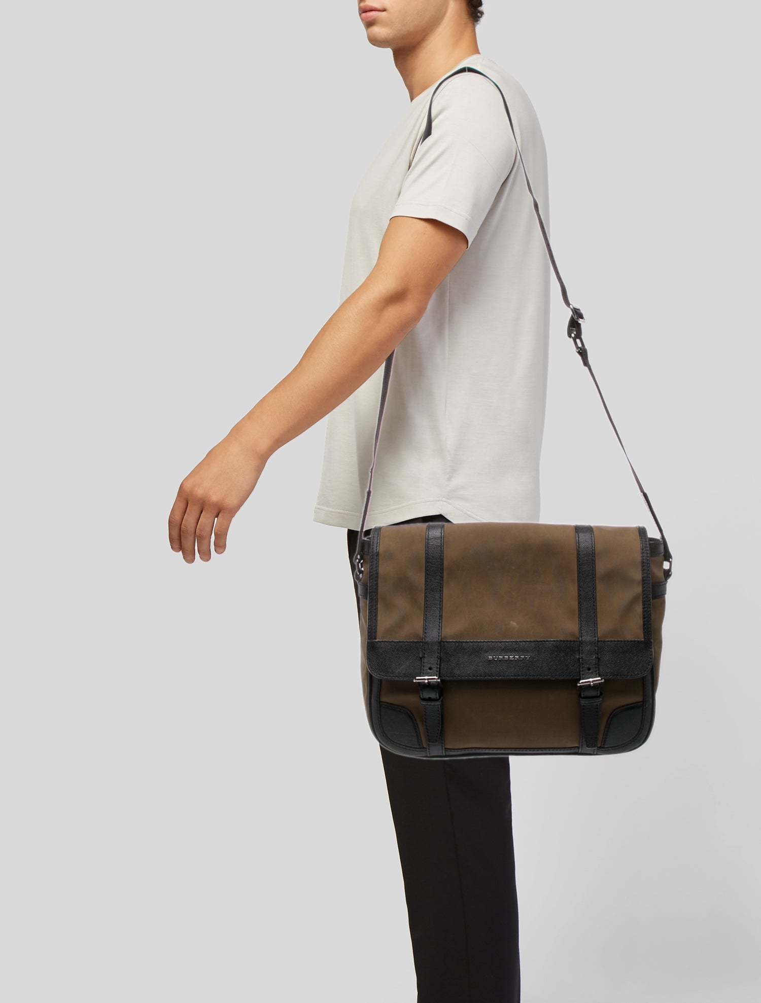 Burberry Nylon Messenger Bag