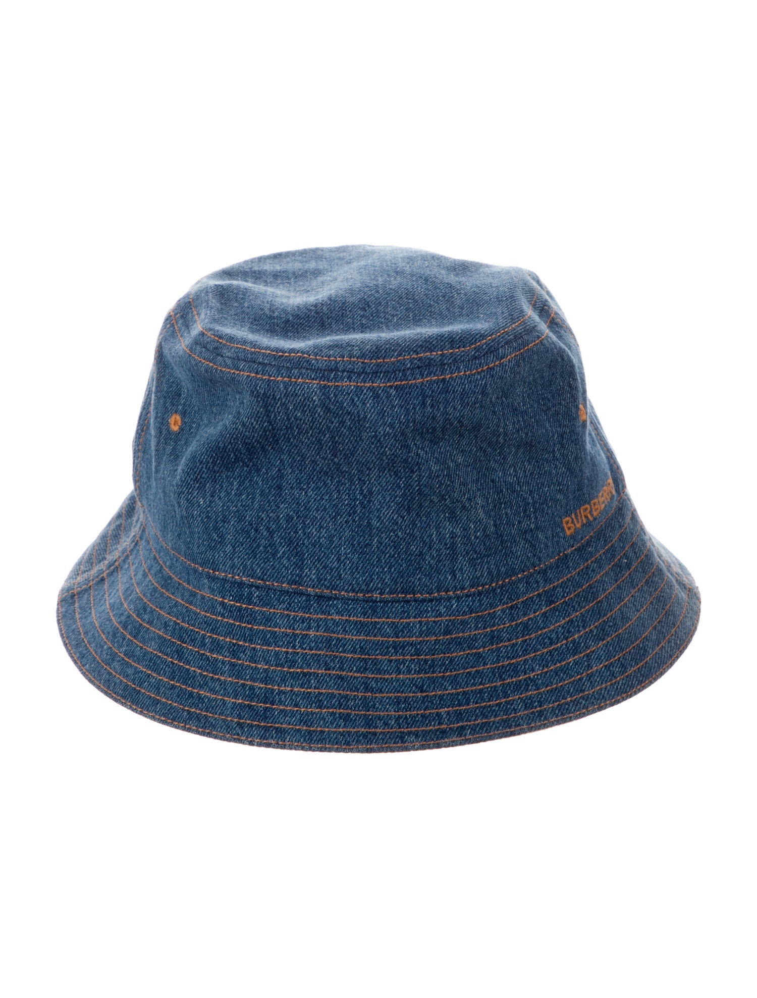 Burberry Logo Denim Bucket Hat