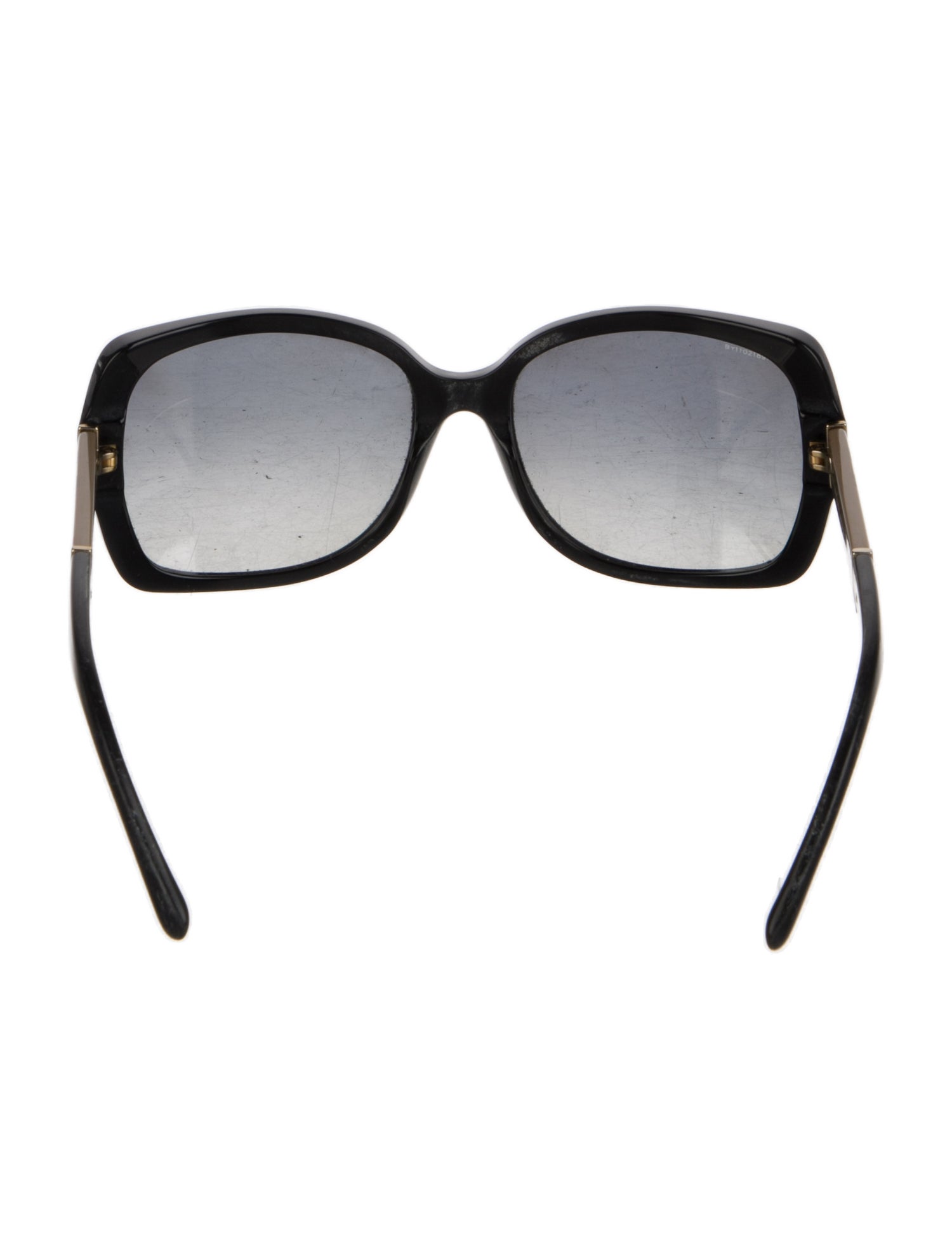 Burberry House Check Pattern Square Sunglasses