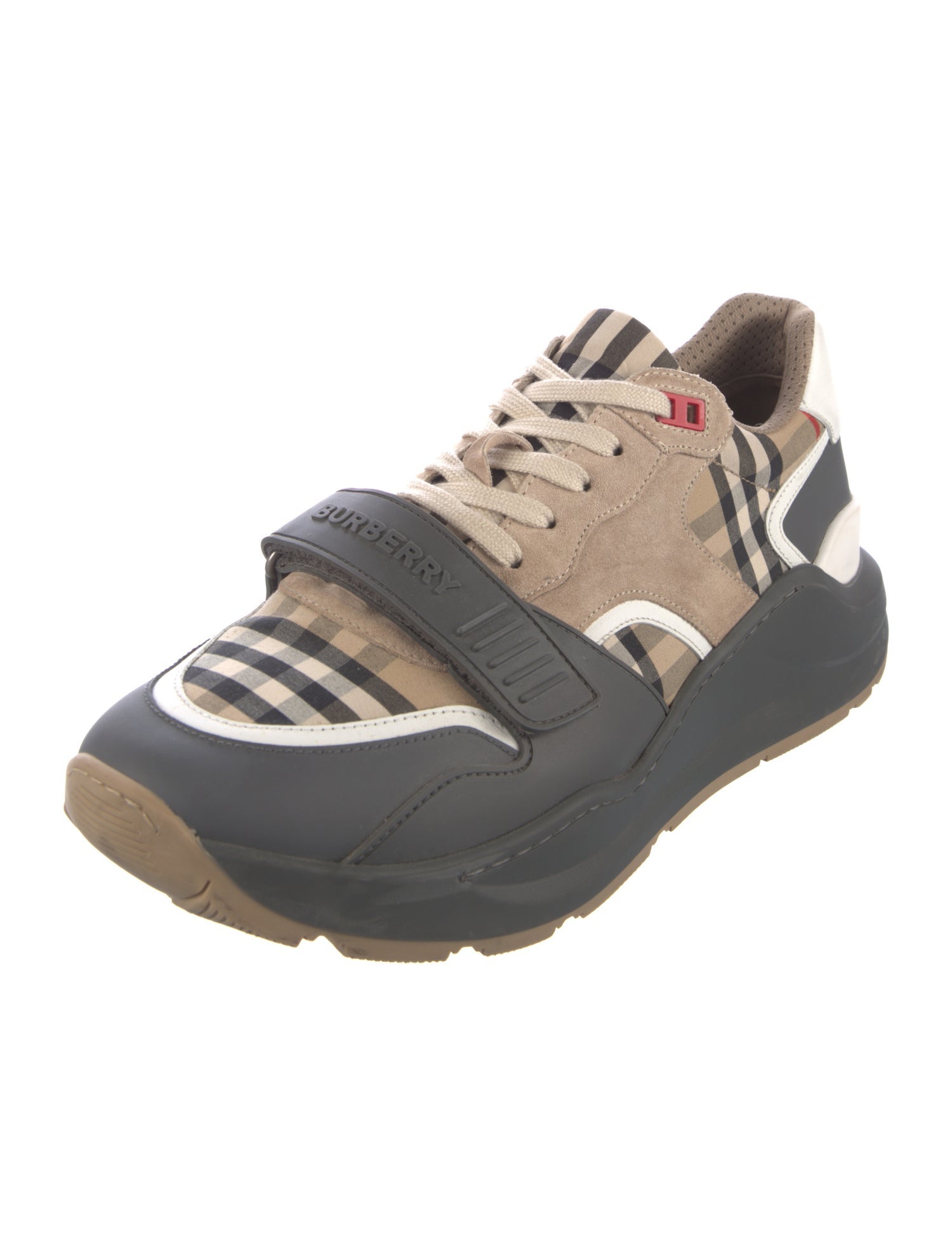 Burberry Nova Check Pattern Sneakers