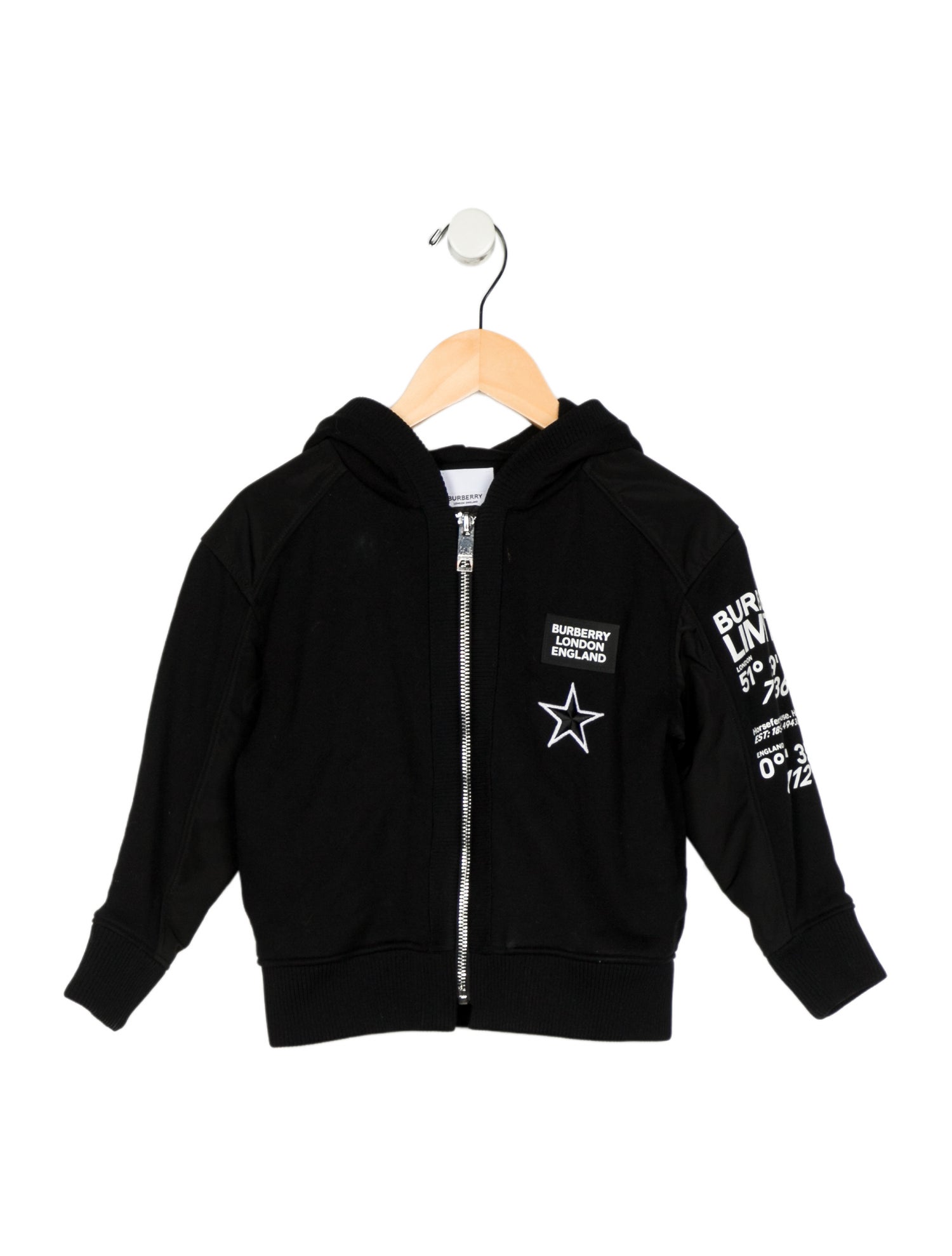 Burberry Boys Long Sleeve Zip Up Jacket