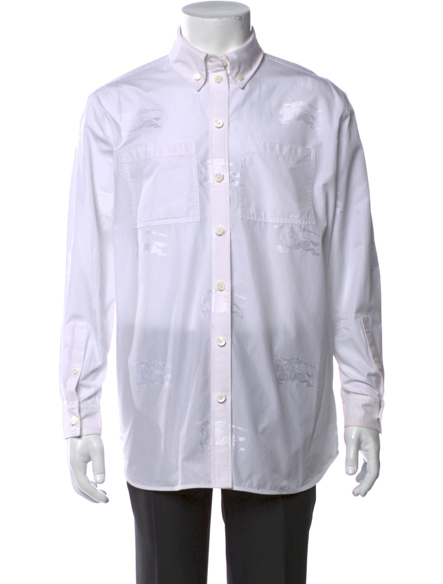 Burberry Long Sleeve Dress Shirt