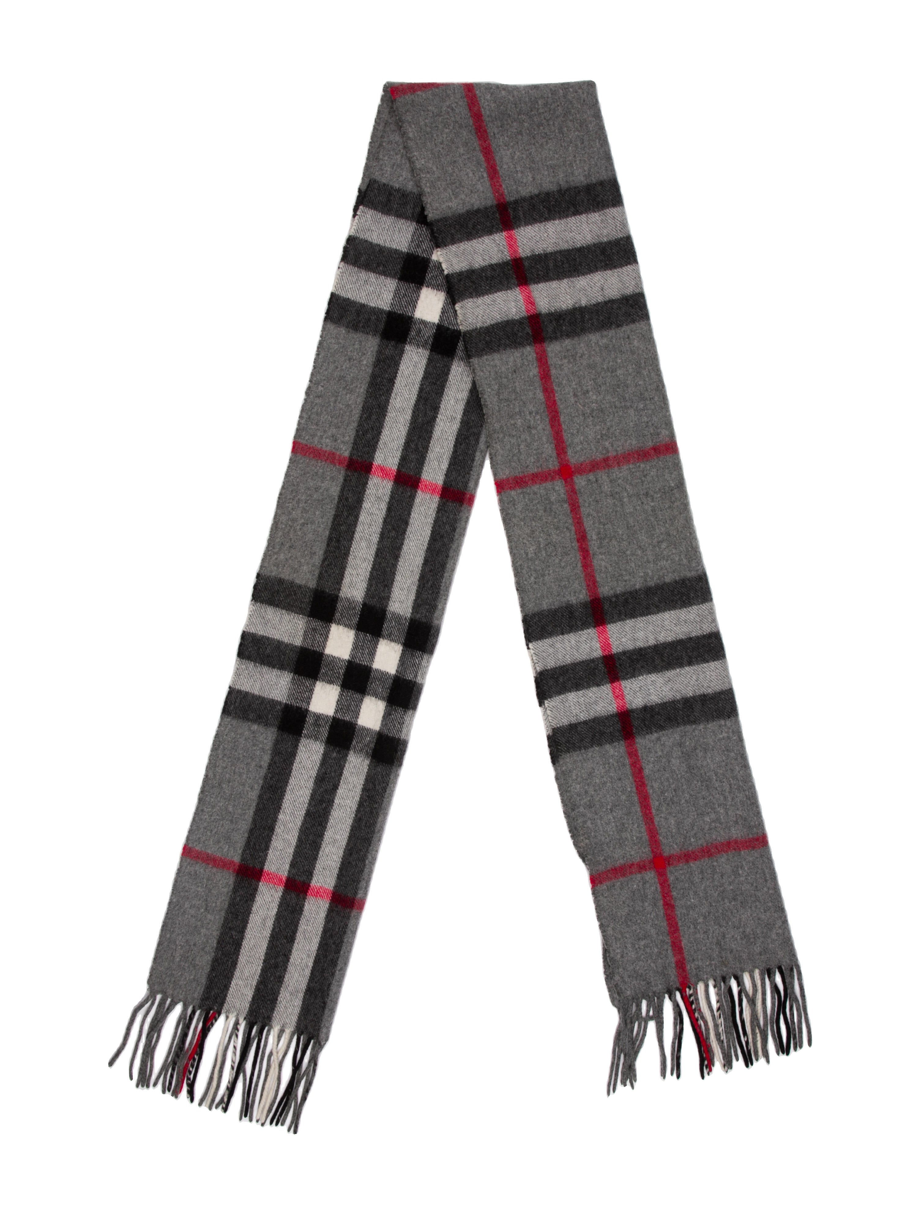 Burberry Lambswool Striped Scarf
