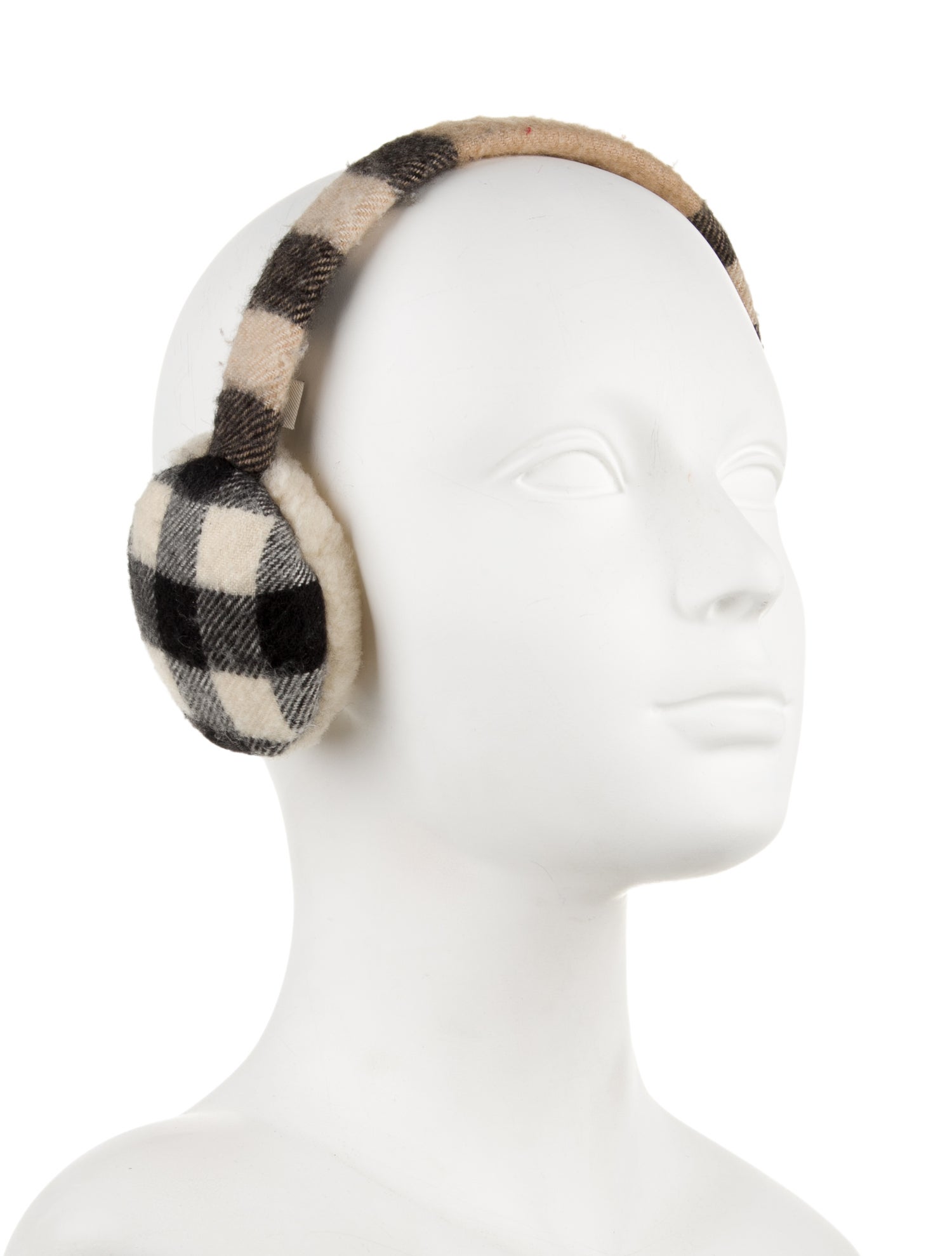 Burberry Kids Nova Check Earmuffs
