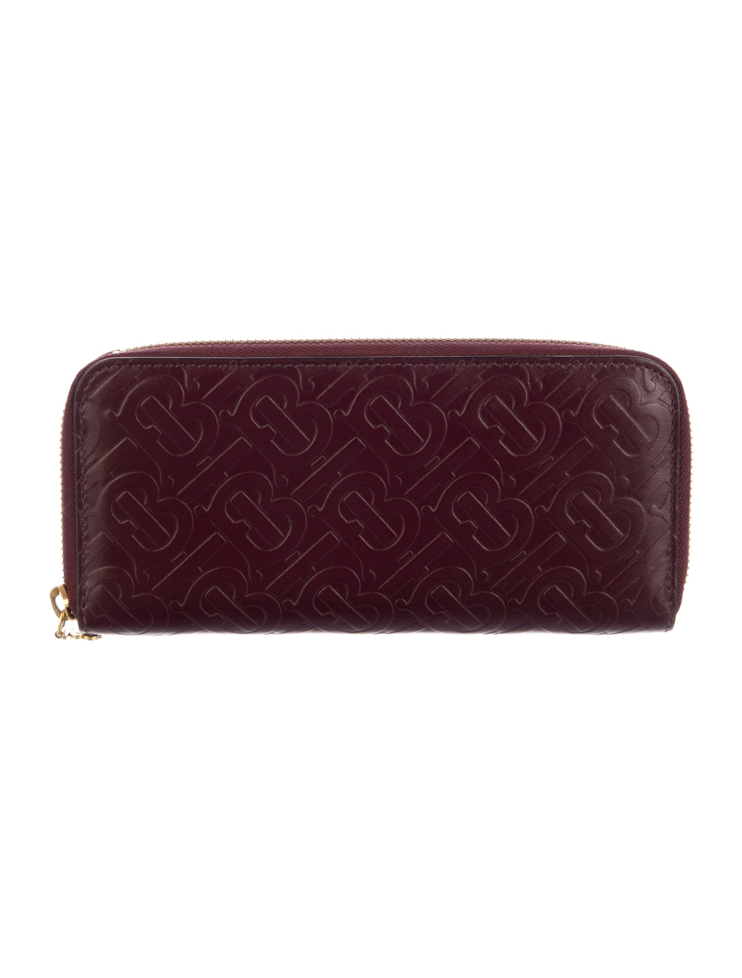 Burberry TB Monogram Leather Continental Wallet