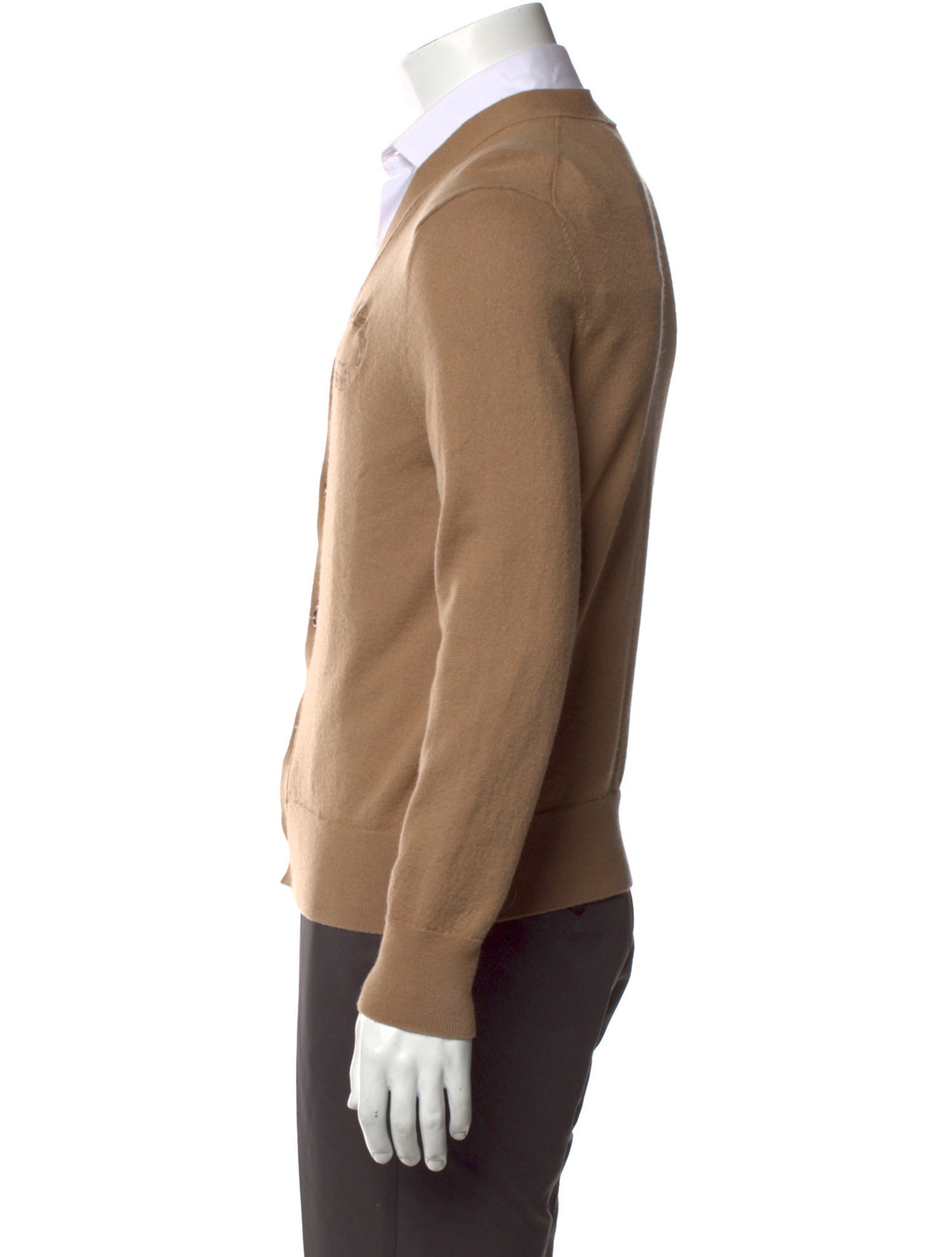 Burberry Wool V-Neck Cardigan w/ Tags