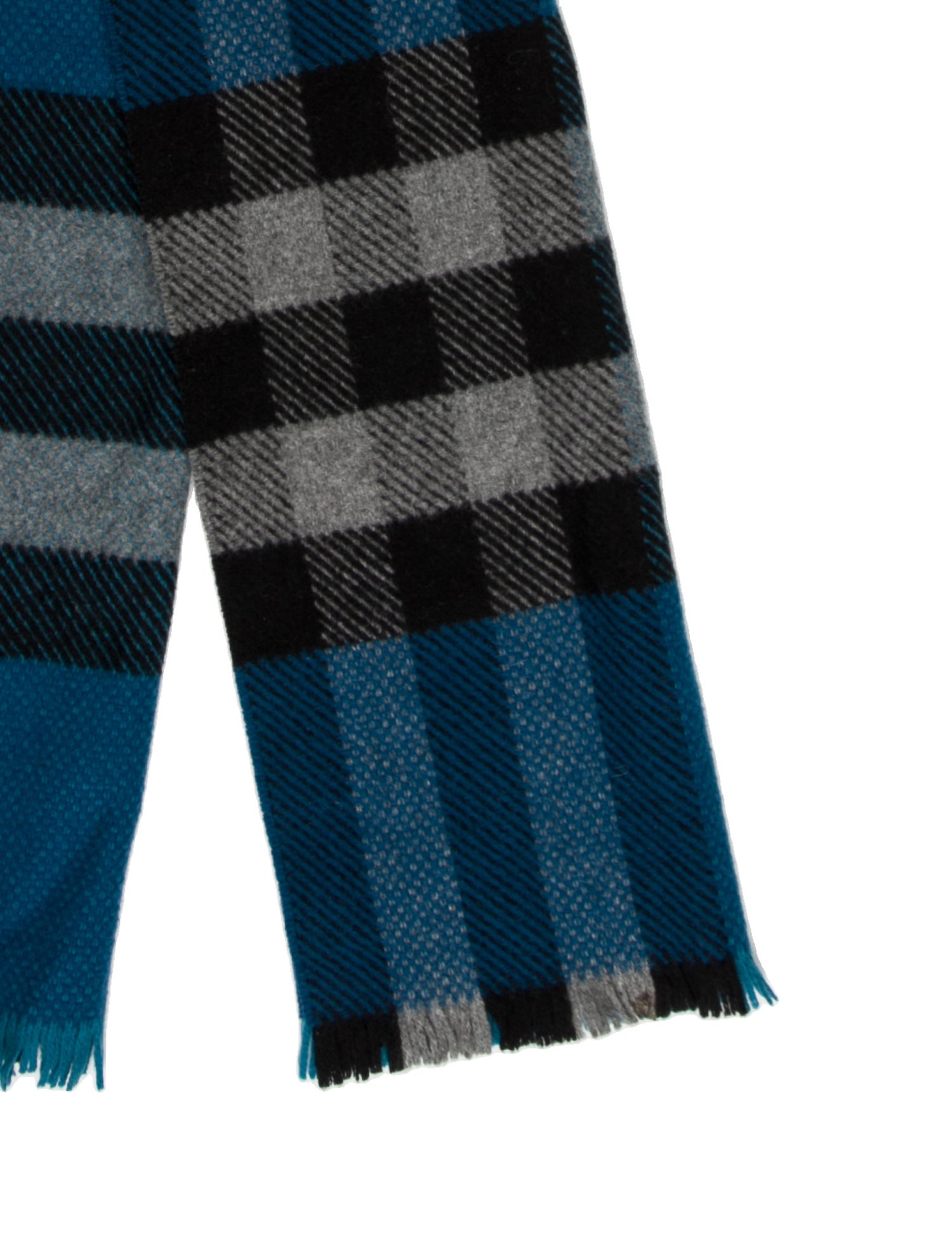 Burberry Cashmere Striped Scarf